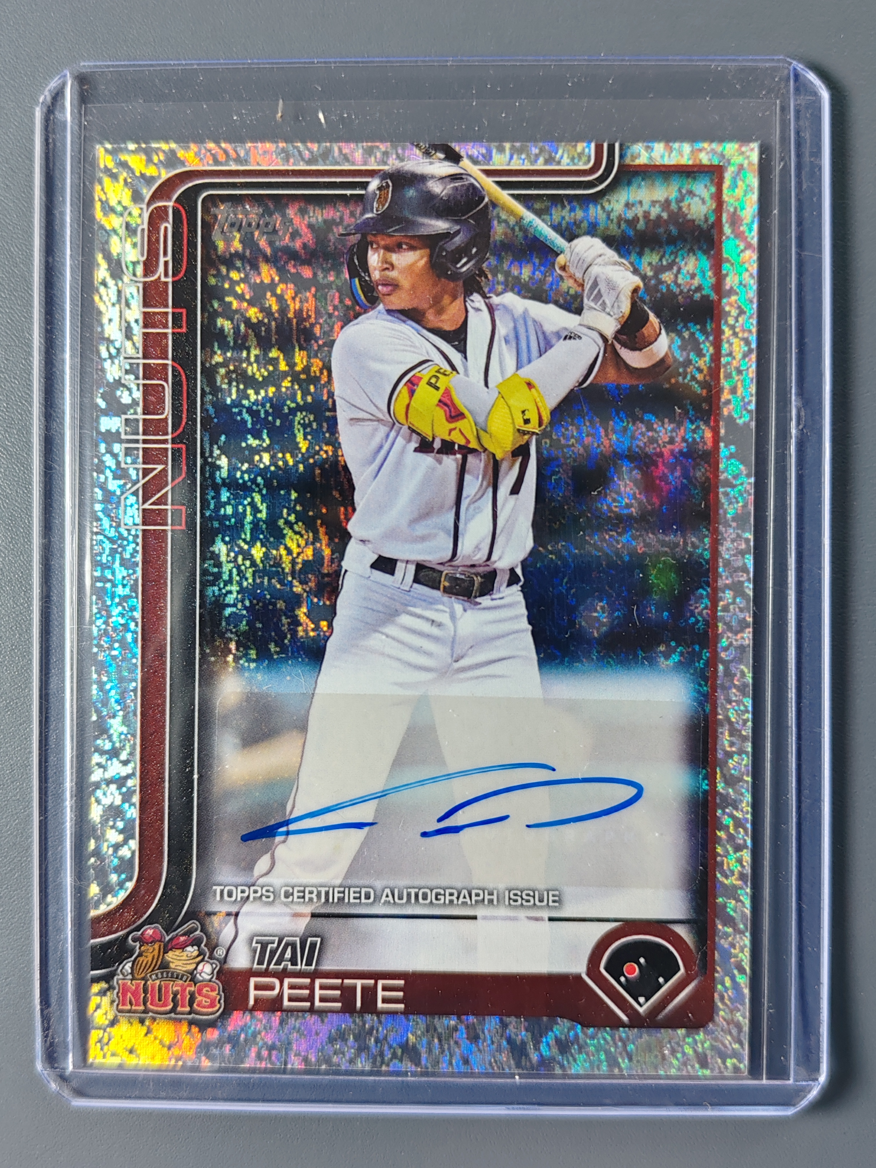2025 Topps Pro Debut Tai Peete 水手 首轮秀 小联盟首秀 签字!175编!【9527】