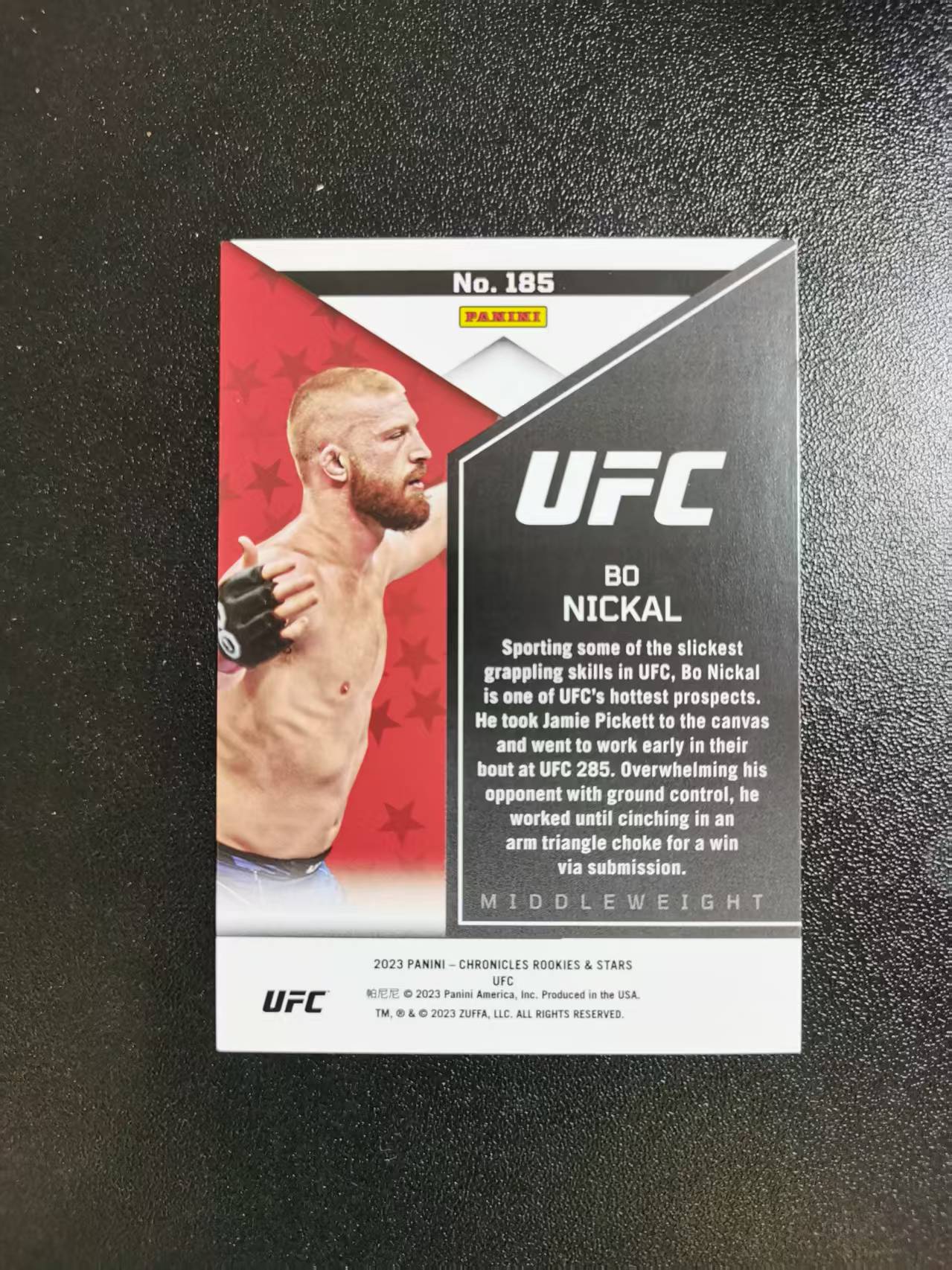 2023 Panini Chronicles Bo Nickal RC 博尼科尔 UFC 编年史新秀 收藏凑套 卡品如图 免费代拍CLB28