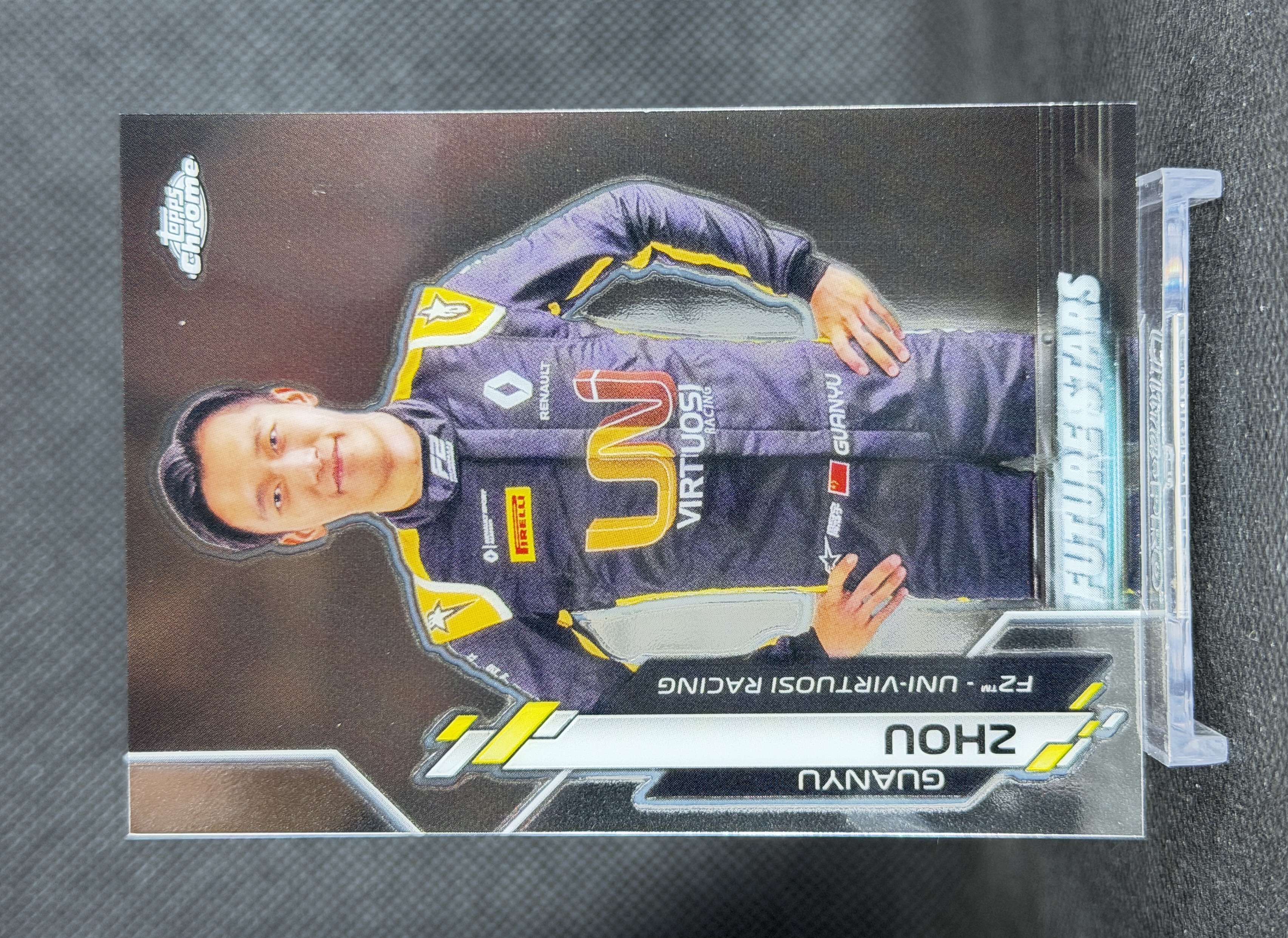 2020 Topps Chrome Guanyu Zhou #43 F1 周冠宇 元年 定妆照 中国骄傲