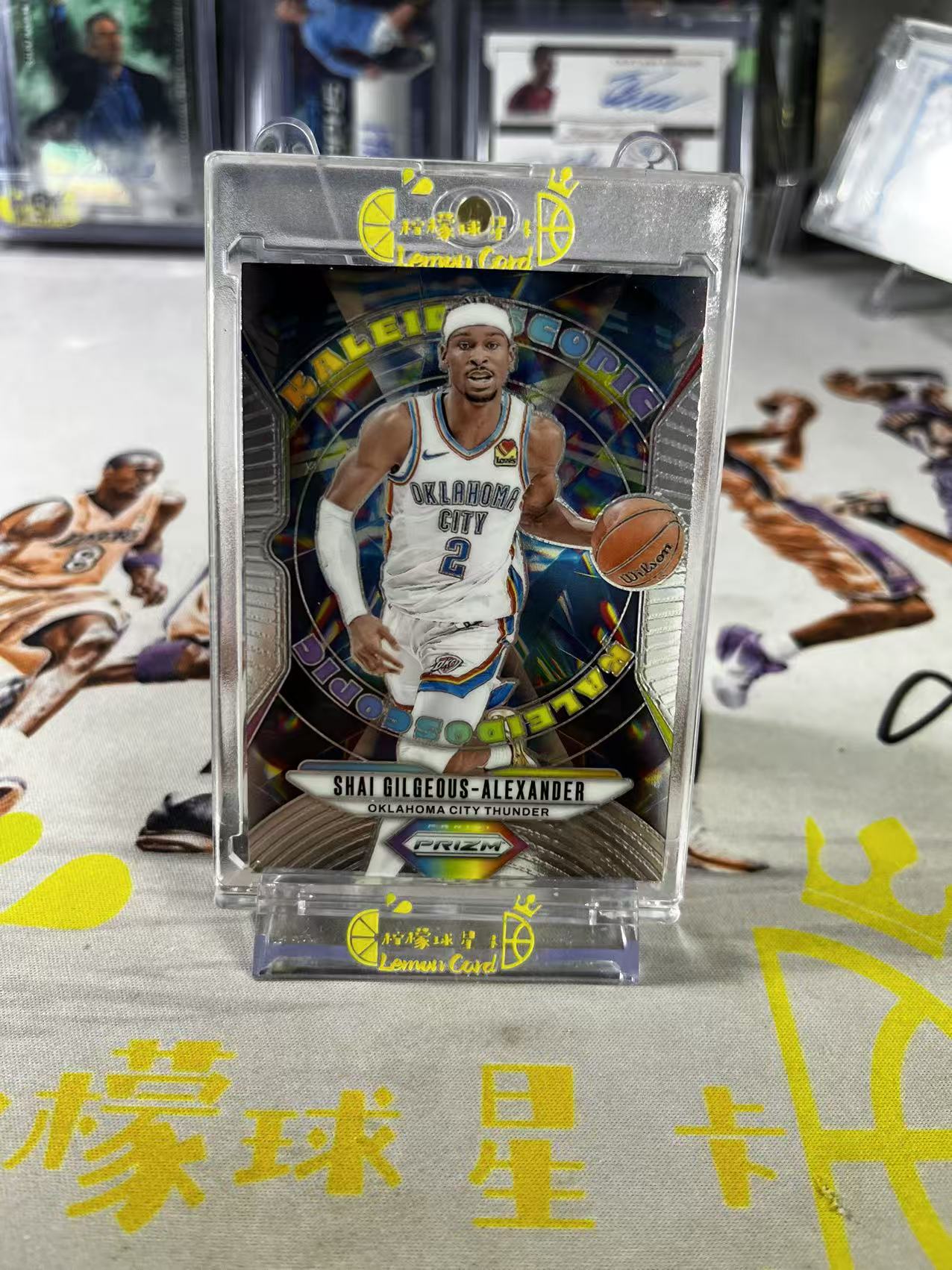 2024-25 Panini Prizm Shai Gilgeous-Alexander 【柠檬球星卡拍卖】雷霆 谢伊 吉尔杰斯 亚历山大 SGA 特卡 折射 pz 微瑕如图 #不语