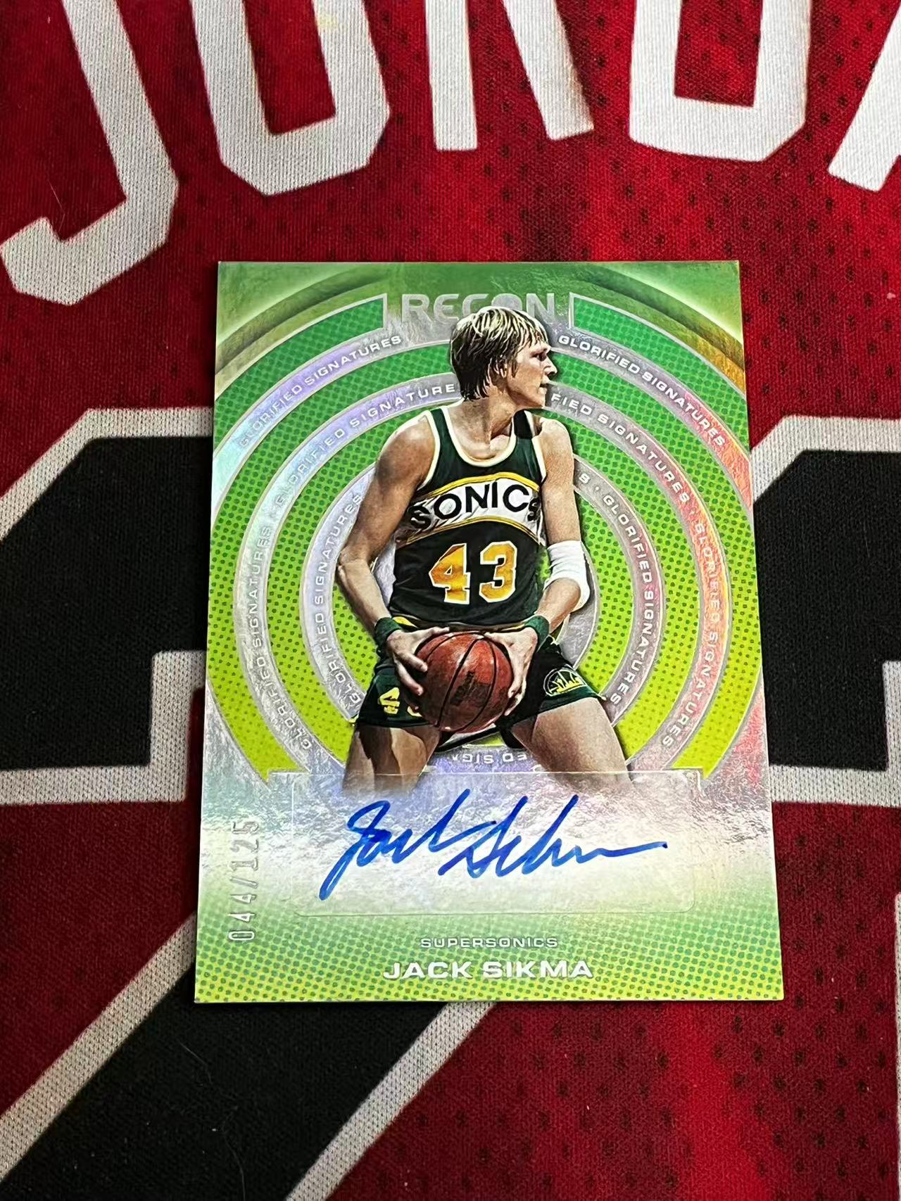 【接寄拍】2022-23 PANINI RECON 超音速名宿 杰克西科马 希科马 125编 签字卡 银折 折射 专收凑套必备【烂臭嘴拍卖】