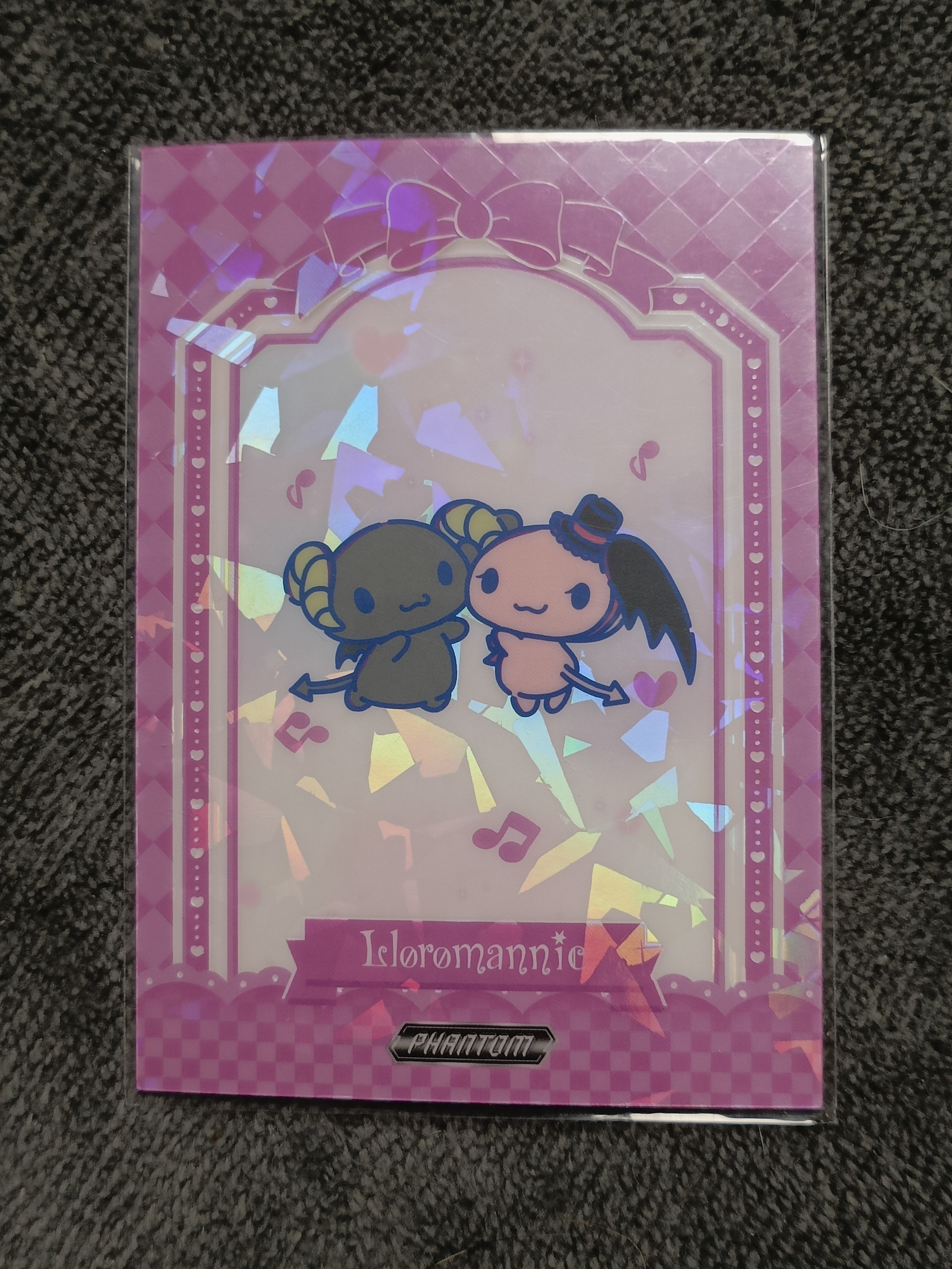 2023 Kakawow PHANTOM 三丽鸥家族系列收藏卡 Isloromannic 大恶魔大耳狗 【谦谦拍卖】PSA-IPU-07 紫折 023/115编 秋鹿