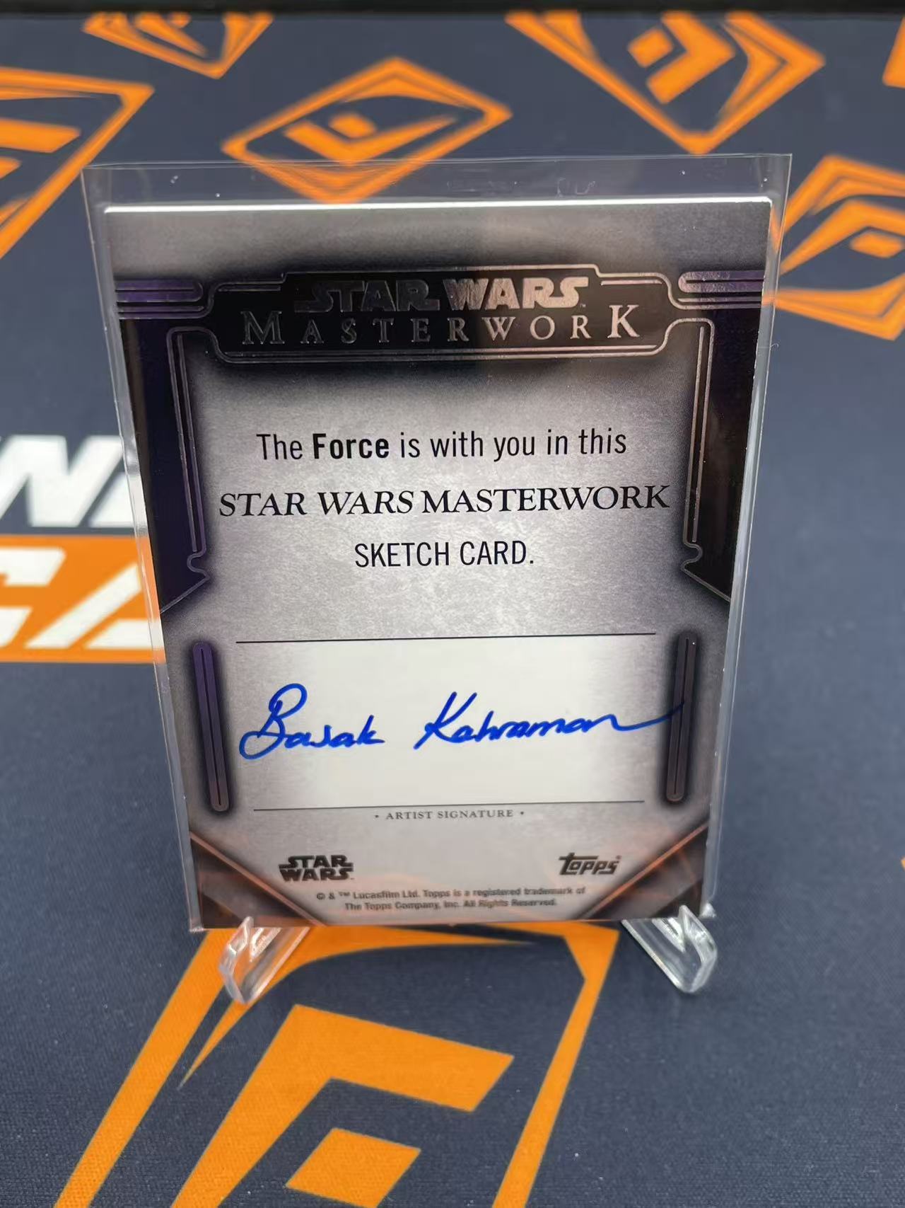 2026 Star Wars Topps 星球大战 Masterwork 大师杰作 手绘卡 Sketch 【缇缇代拍】 1/1编 画师 Basak Kahraman 亲笔签名 值得收藏 天空城
