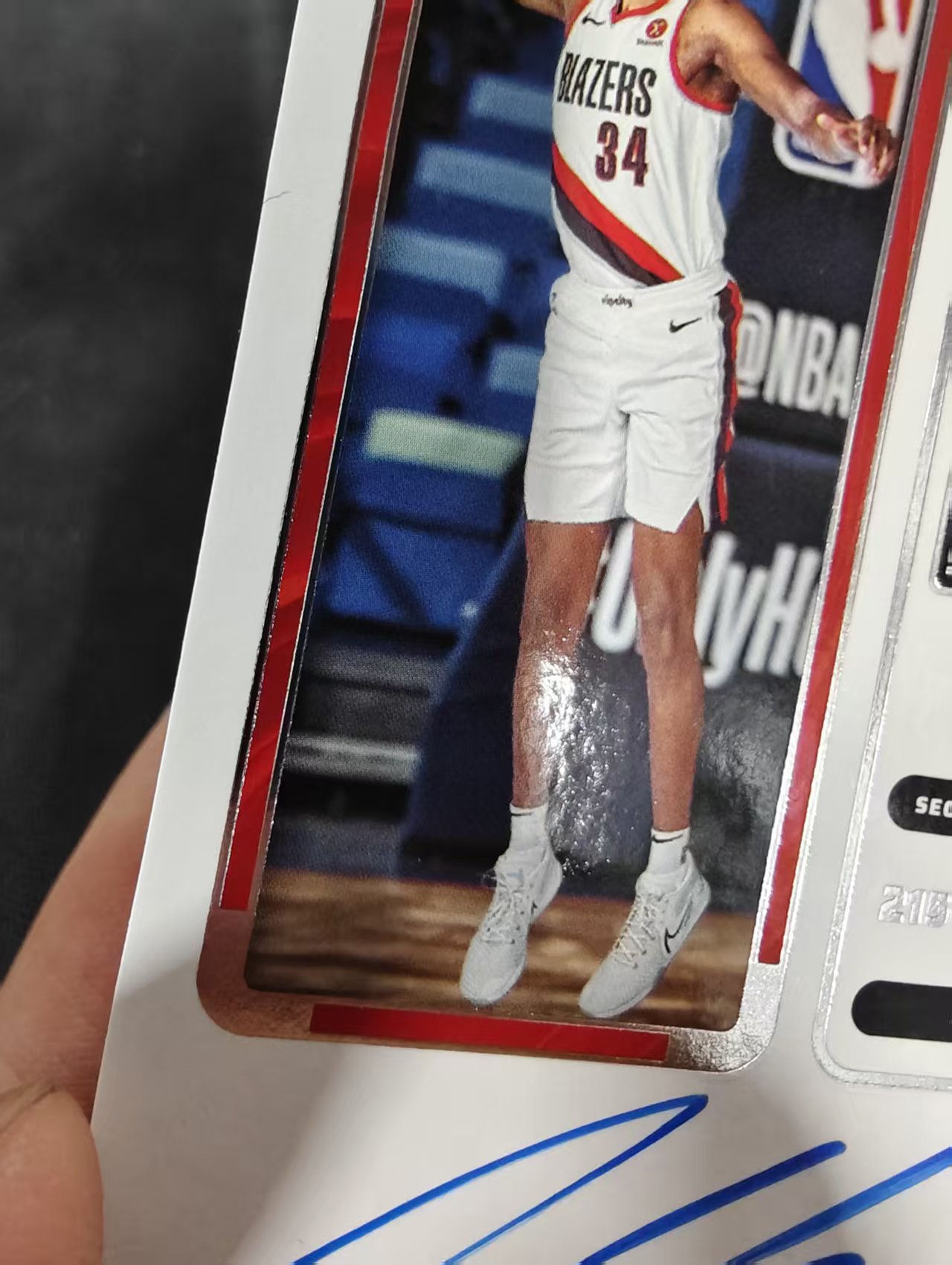 【汽水拍卖】2022-23 panini contenders jabari walker 球票 开拓者 贾巴尔 沃克 RC 新秀 签字 卡签 微瑕如图