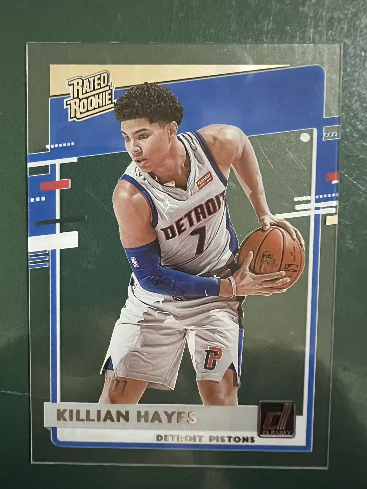 2021-22 Panini Donruss Killian Hayes 基利安·海斯 底特律活塞 特卡 折射 BASE 完美收藏 卡品如图