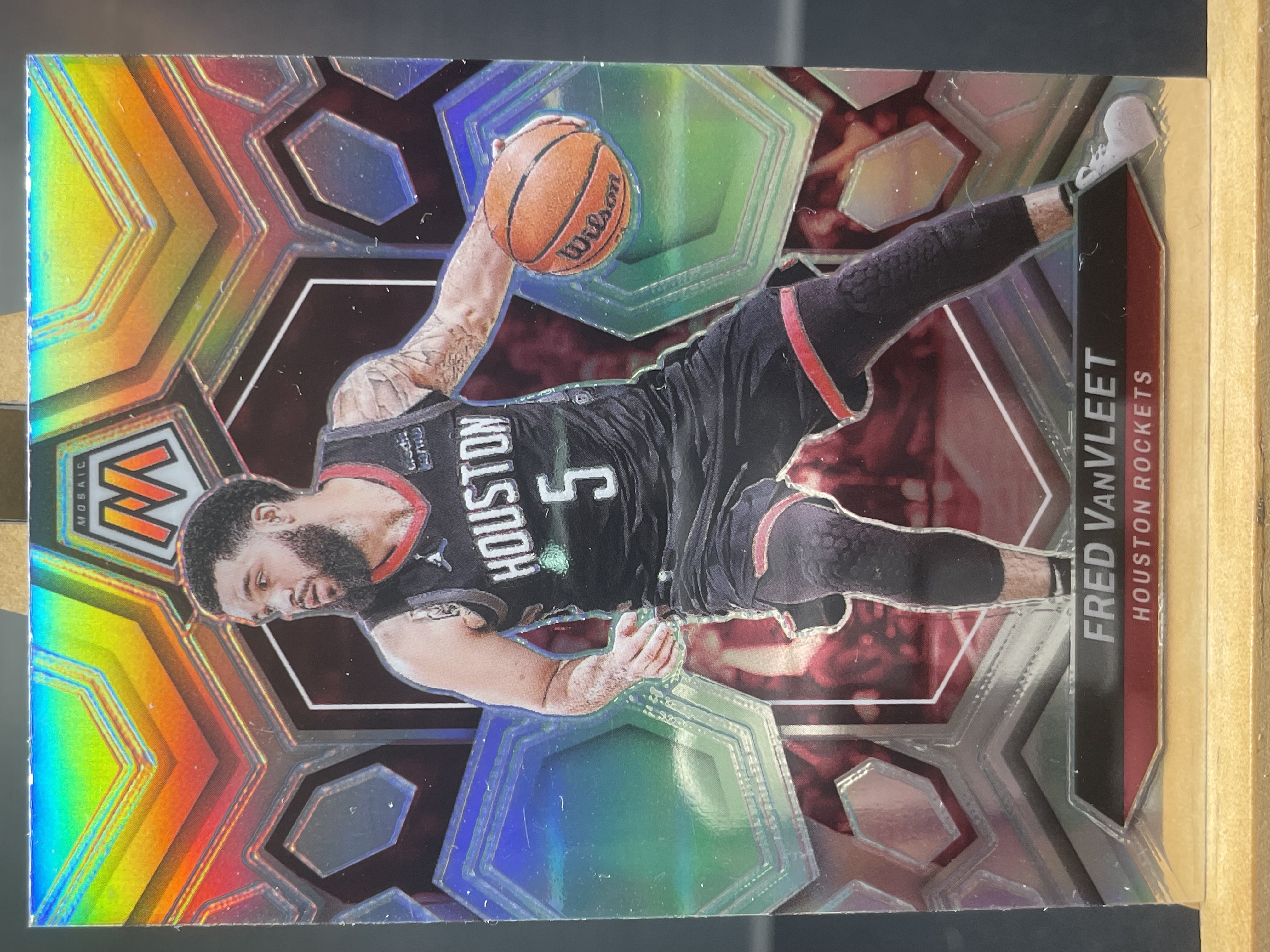 (B1) 2023-24 PANINI 马赛克系列 银折  范乔丹 弗雷德 范弗利特 火箭  近期大热球星  收藏凑套必备 卡品如图！！！