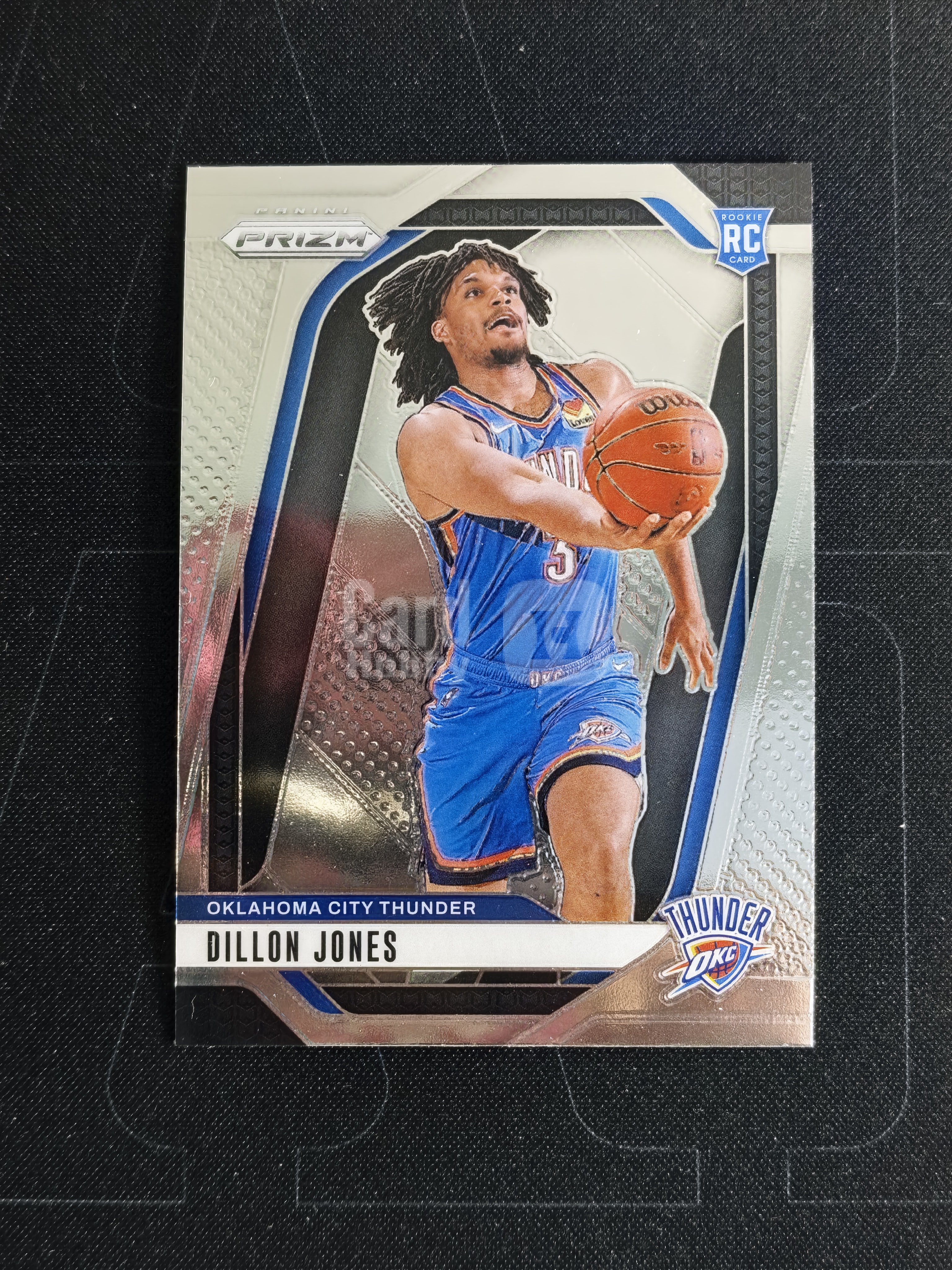2024-25 Panini Prizm Dillon Jones RC 雷霆 狄龙 琼斯 新秀 PZ 正base 收藏必备 卡品如图 免费代拍 a3 #迪总