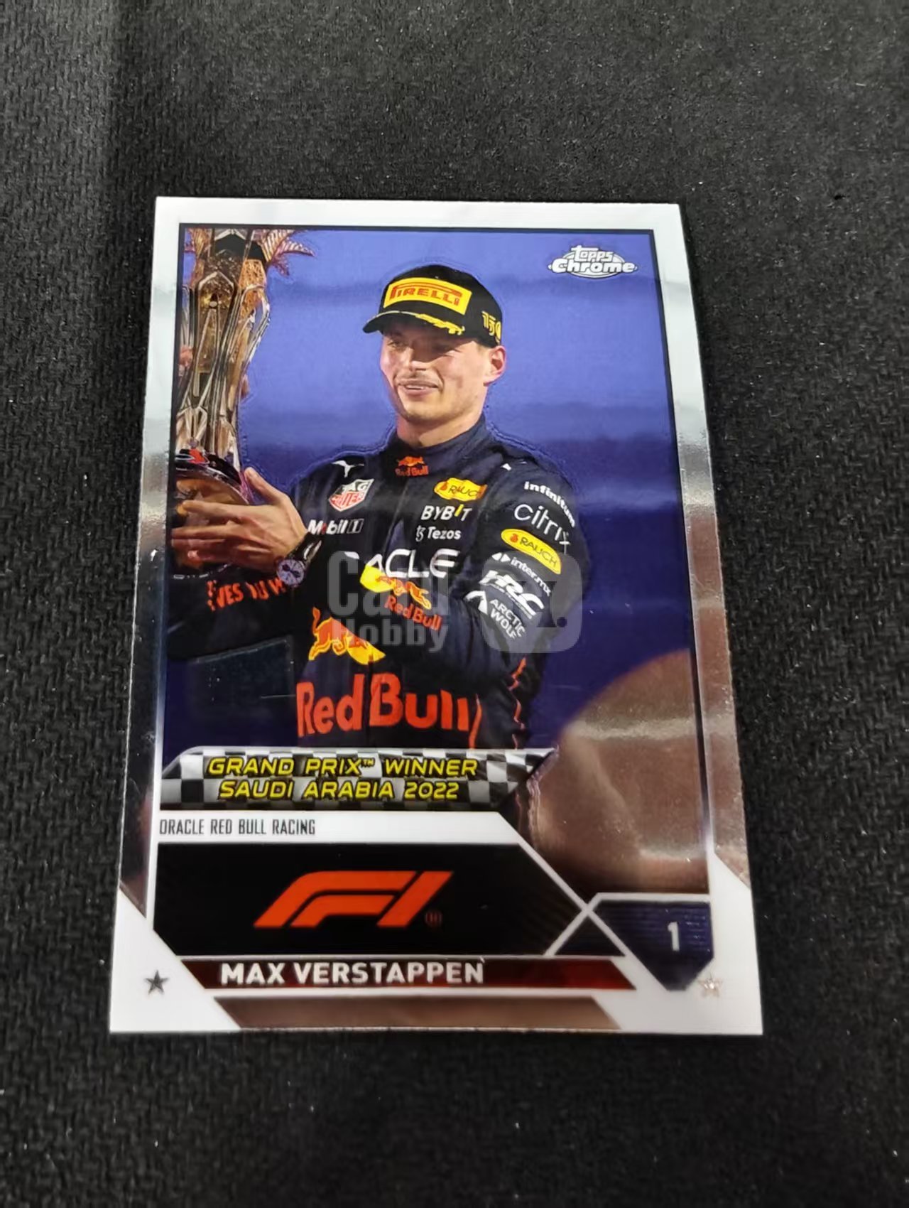 2023 Topps Chrome F1 Max Verstappen 维斯塔潘 红牛 划痕 边角瑕疵 #145