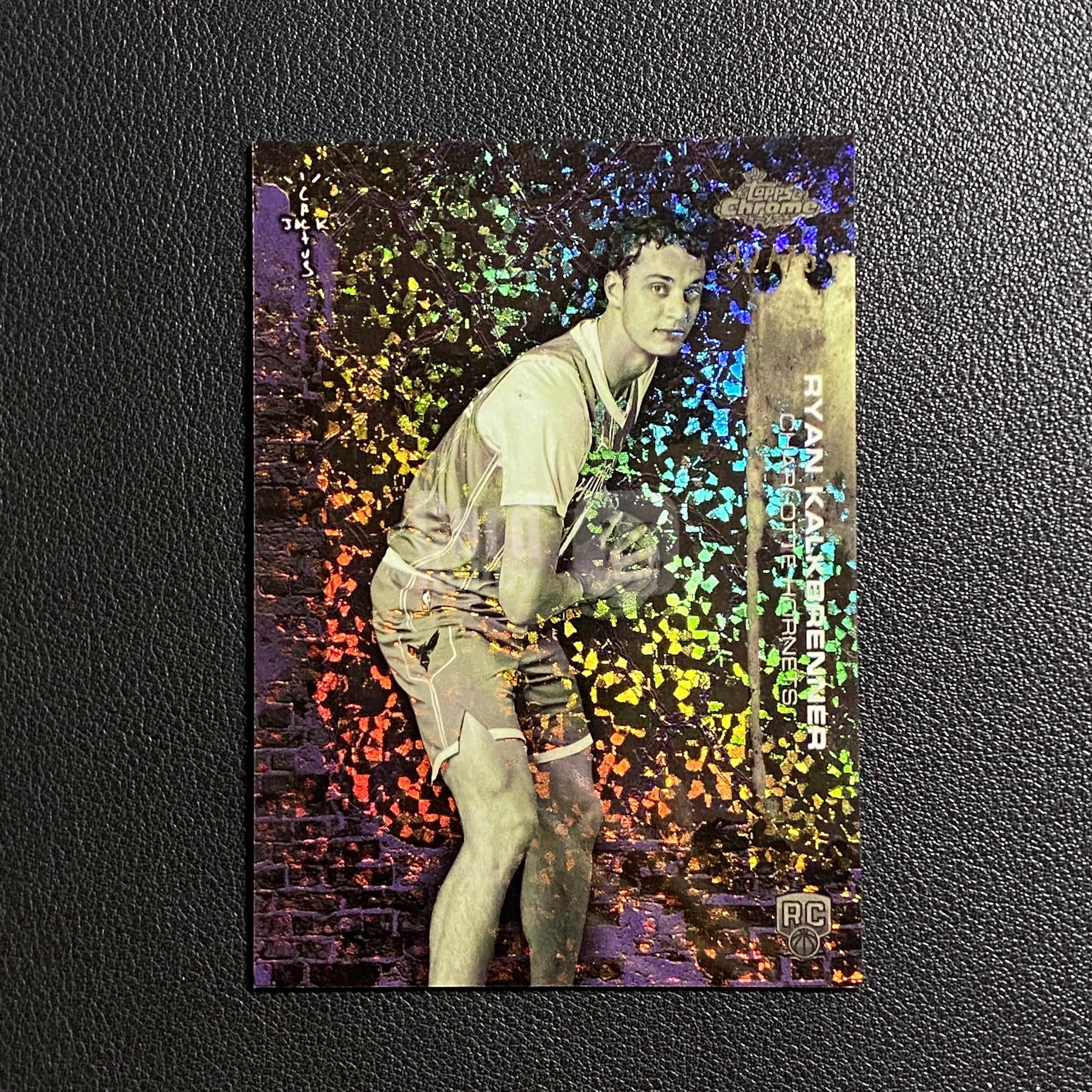 【伦子】2026 TOPPS  Cactus Jack 联名盒 RC 新秀 黄蜂 Ryan Kalkbrenner 卡尔克布伦纳 75编 碎闪折 base 瑕疵见图 SAMM-07