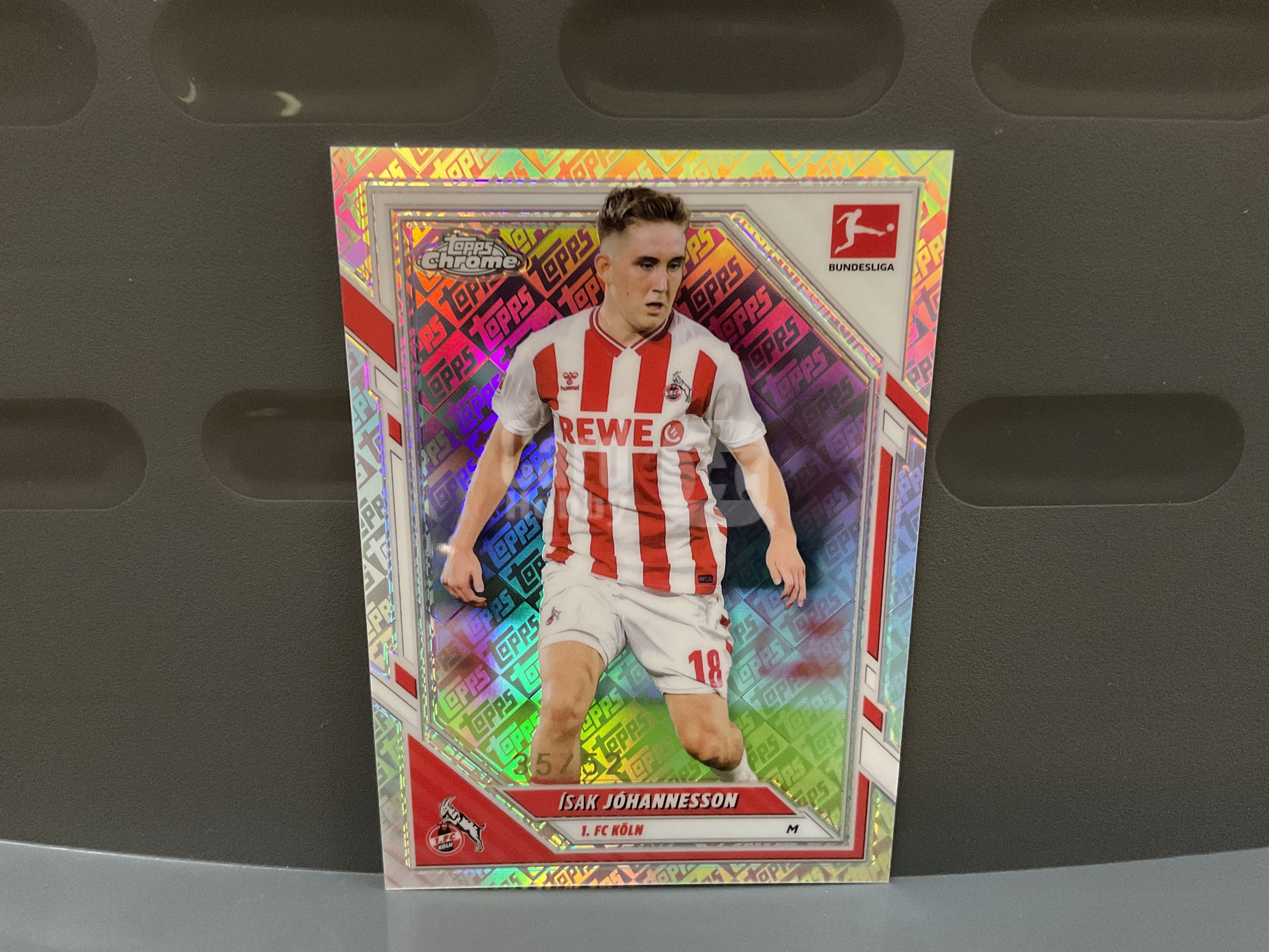 2026 Topps Chrome Isak Johannesson #52编 约翰内松 德甲 科隆 伊萨克 德甲TC 约翰内森 低编 冰岛 哥本哈根