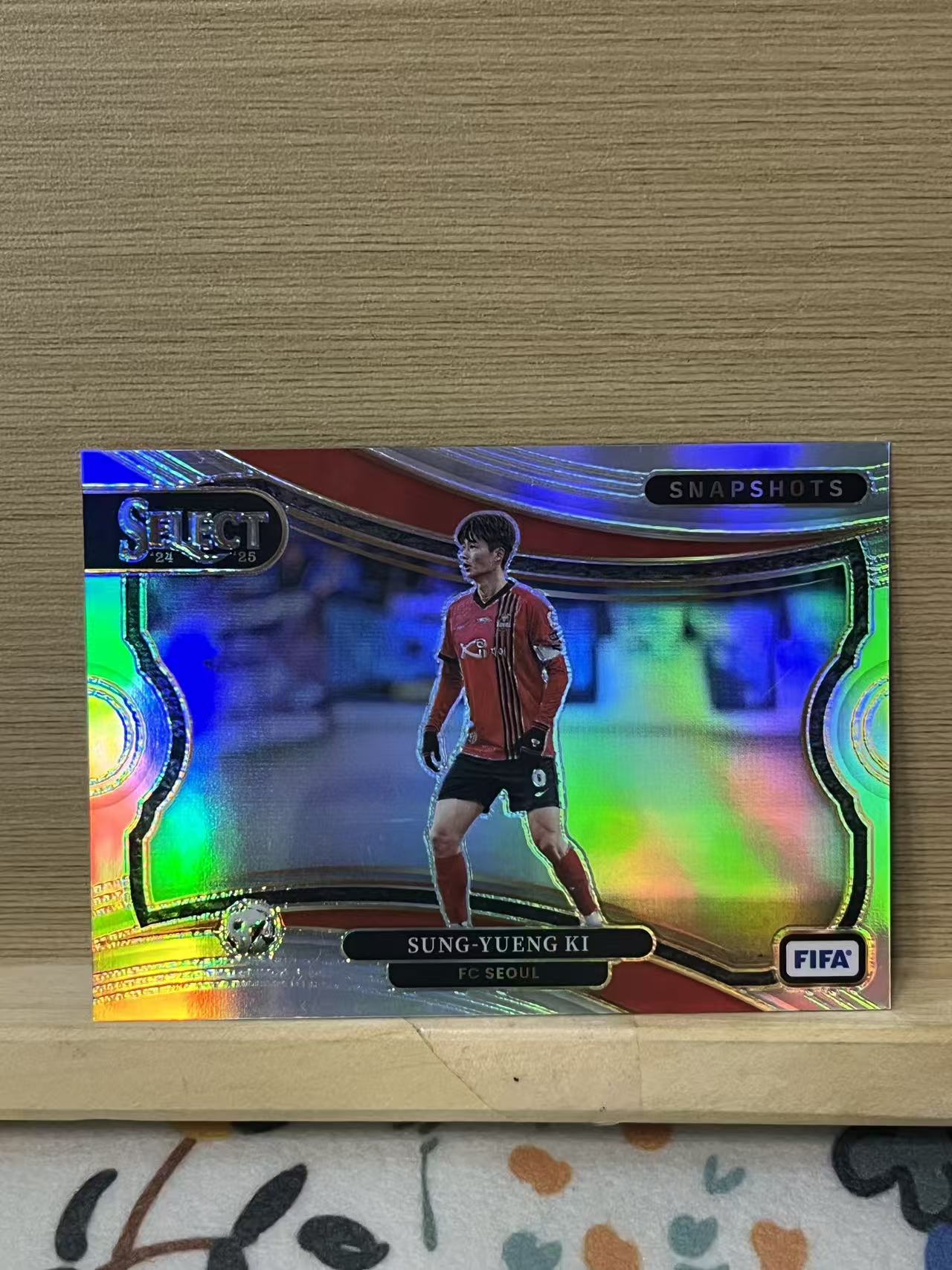 2024-25 Panini Select Ki Sung yueng 寄诚庸 特卡 首尔FC 银折 实卡精美 卡品如图 LZL3