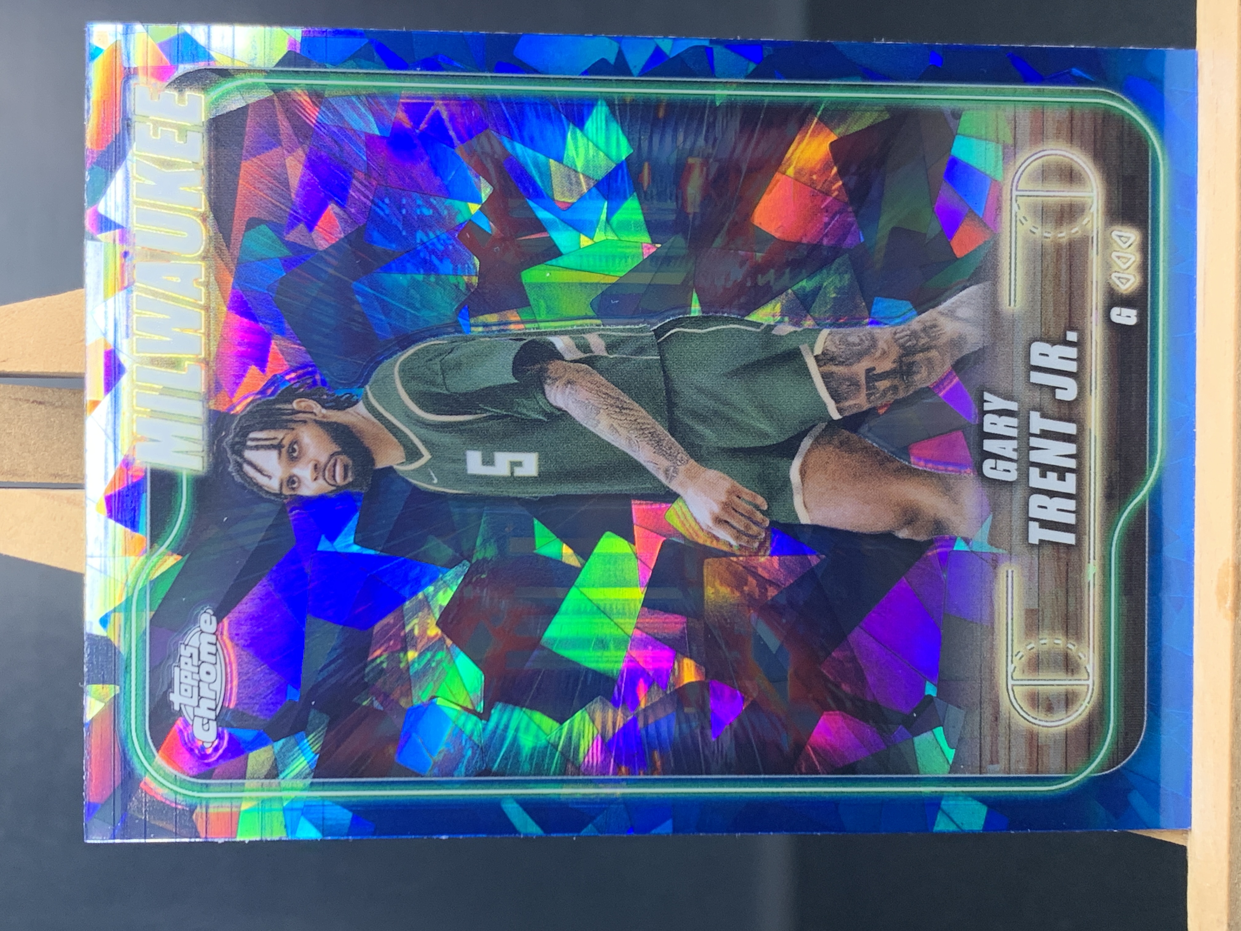 (C4) 2025 Topps Comoany 蓝碎冰 小加里 特伦特 近期大热球星  收藏必备 卡品如图  ! ! !