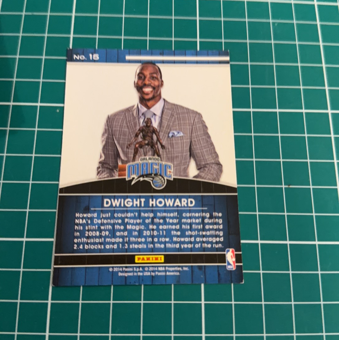2014-15 Panini Americana Dwight Howard S.p.a. 德怀特霍华德 火花 魔兽 2010-11DPOY 捧杯特卡 荣誉特卡 十年老卡 绝版卡 稀有大比例 收藏必备