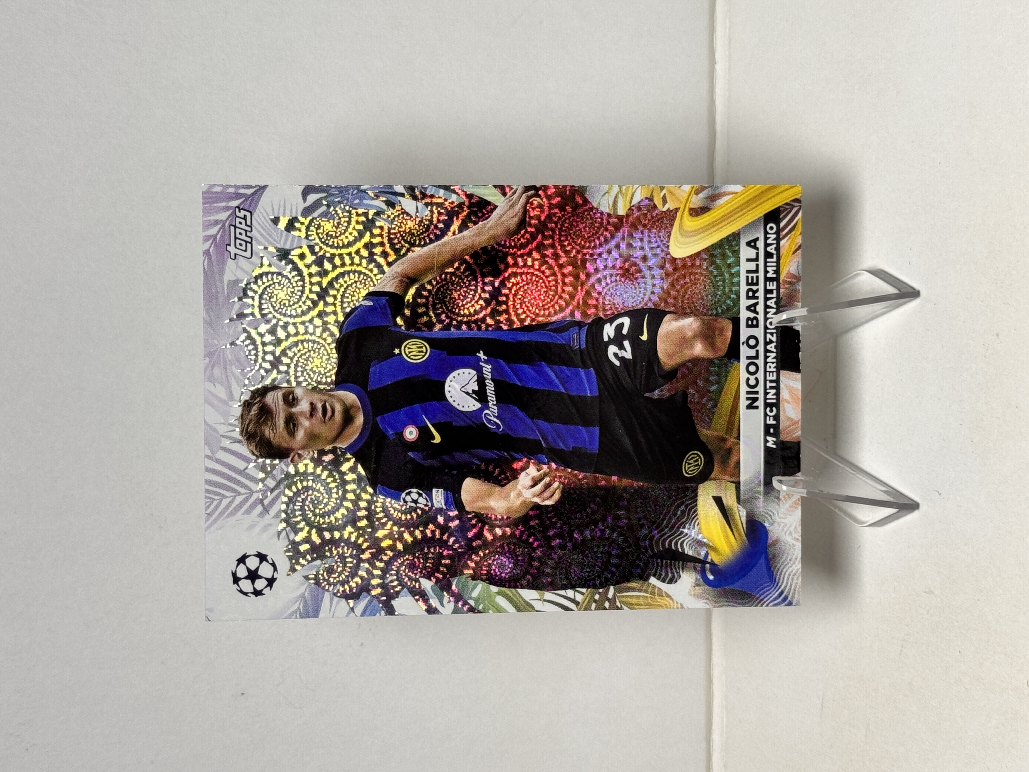 2024 Topps UCC Nicolò Barella 欧冠 国际米兰 尼科洛 巴雷拉 巴西嘉年华 巴西狂欢 桑巴折 折射 实卡精美 收藏必备 卡品如图【星爷代拍】E1-3