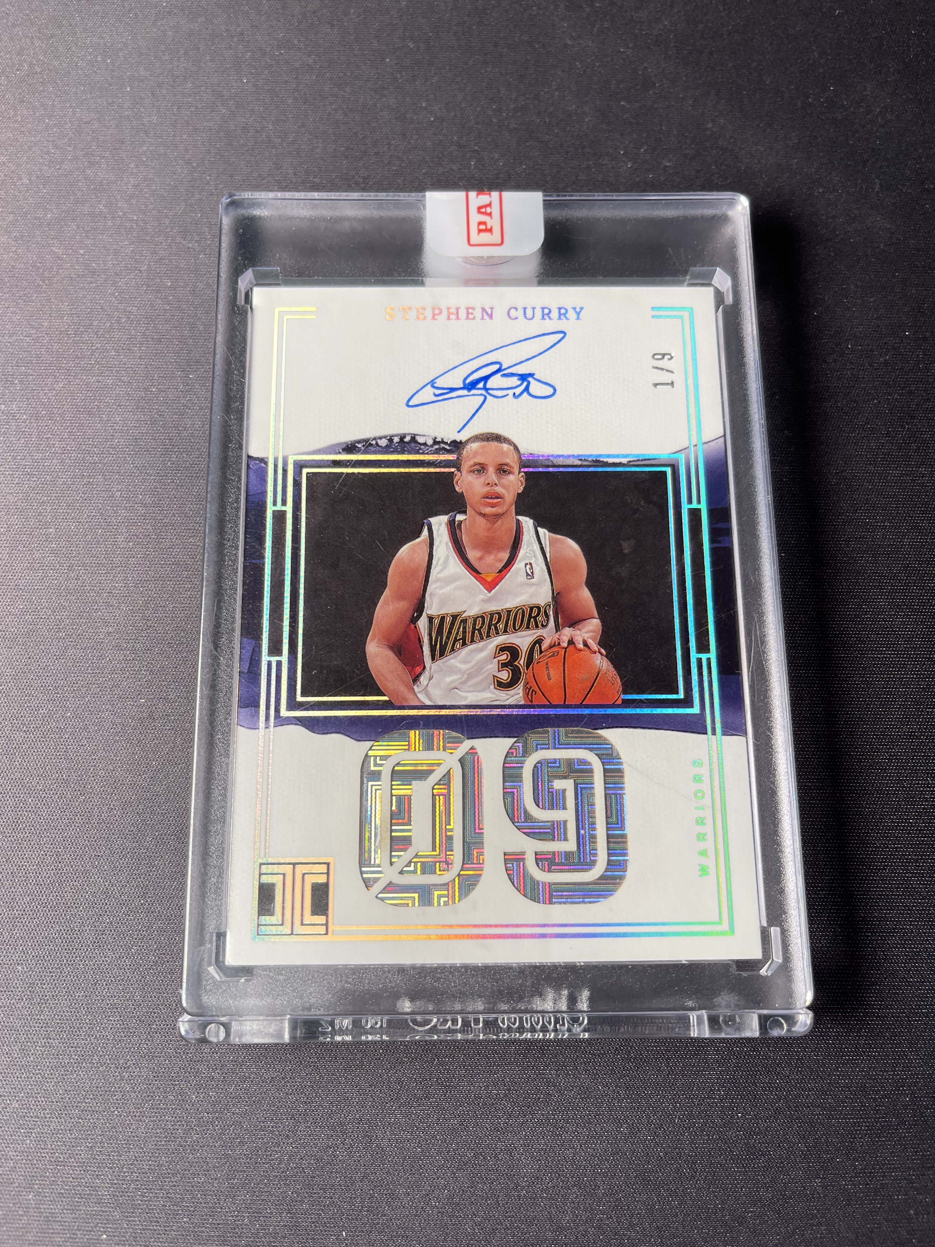 2022-23 Panini Impeccable Stephen Curry 小真金 勇士 斯蒂芬库里 数据签 签字卡签 09年新秀赛季 1/9编 首编 系列HIT 不累计「老夫子」ZZZ