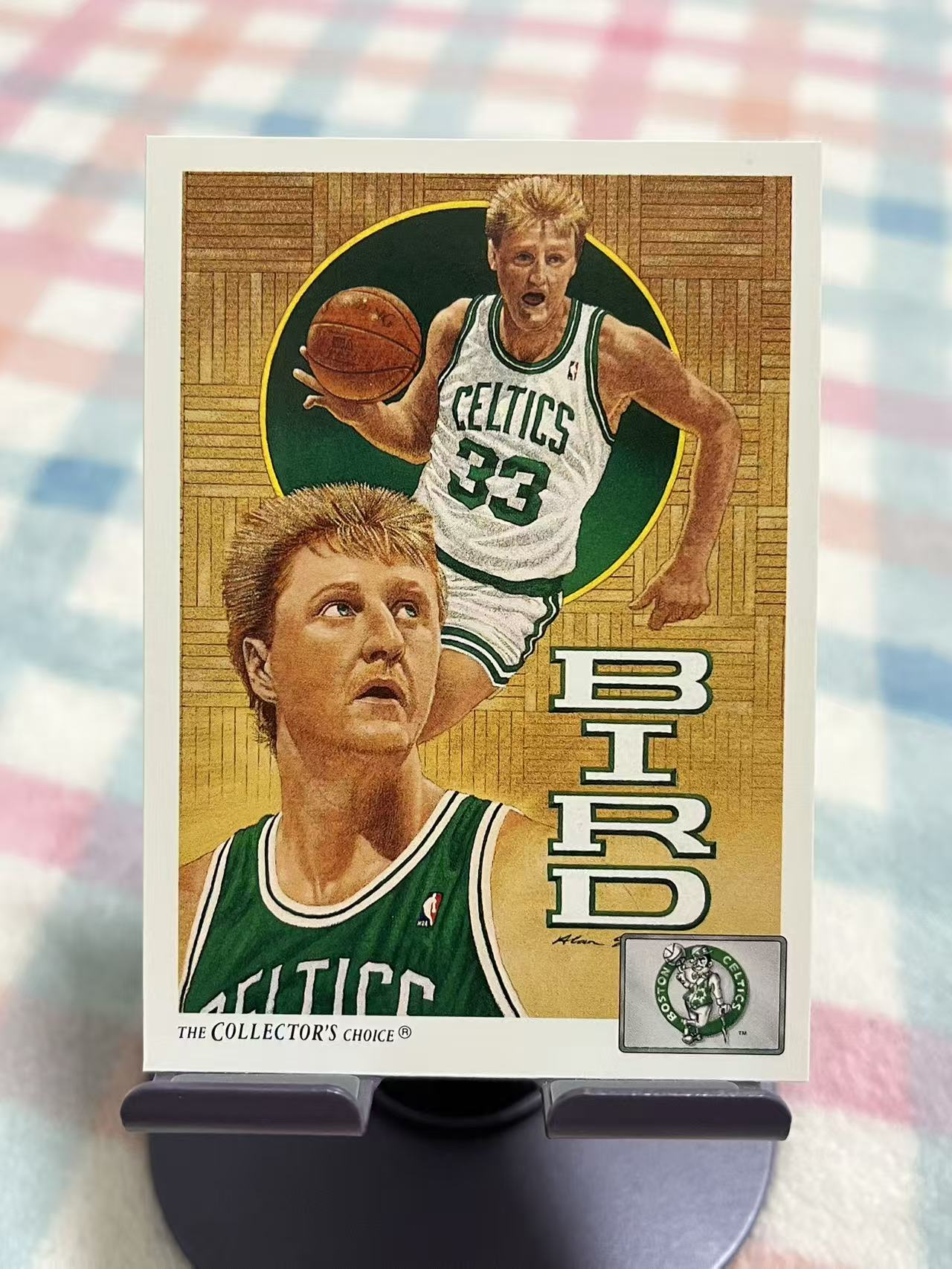 1991 Upper Deck THE COLLECTOR'S CHOICE Larry Bird 拉里 伯德 大鸟【油画 老人 老卡 老特】凯尔特人 #7011