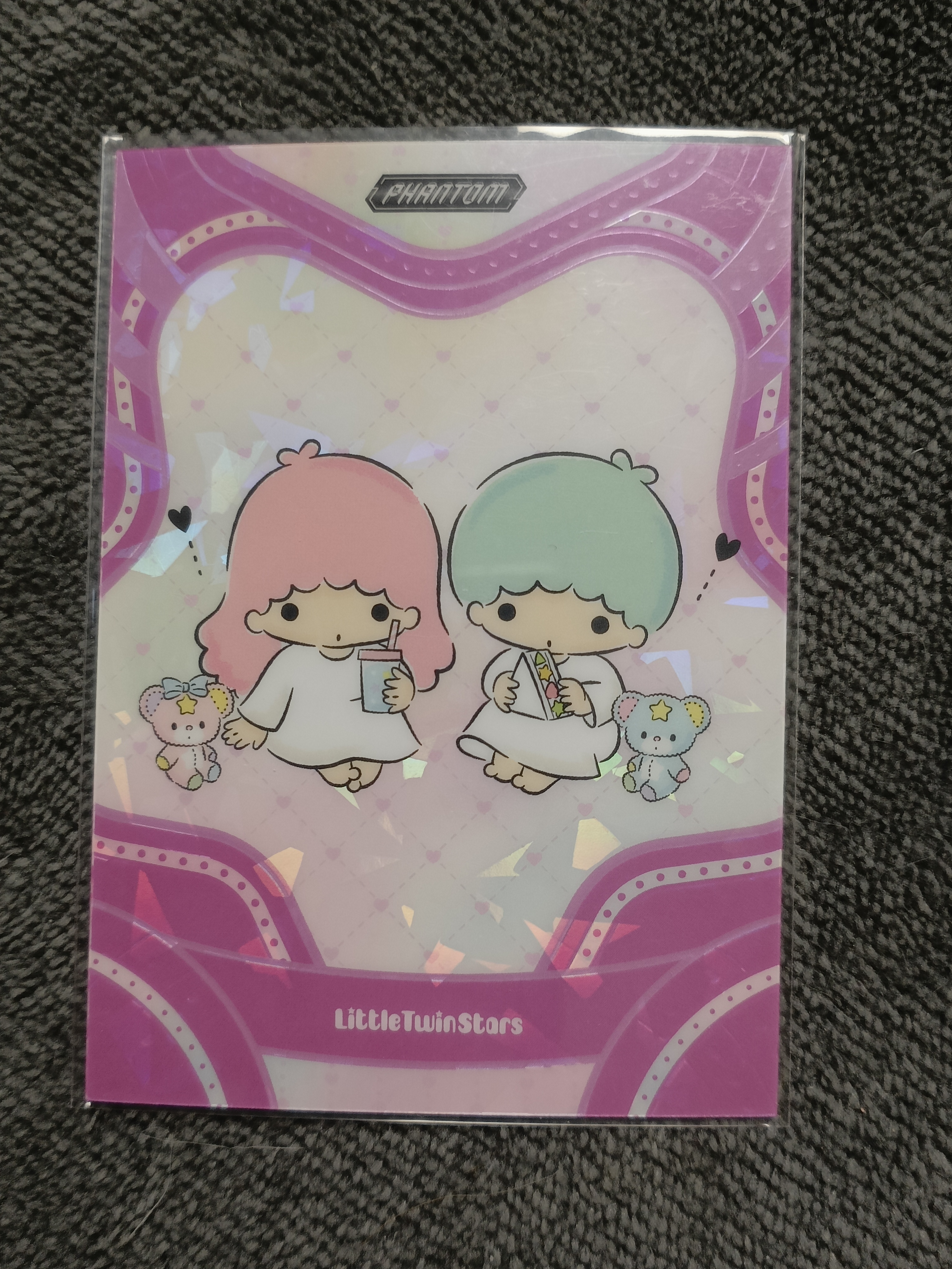 2023 Kakawow PHANTOM 三丽鸥家族系列收藏卡 LittleTwinStars 双子星 【谦谦拍卖】PSA-IPU-25 紫折 095/115编 秋鹿