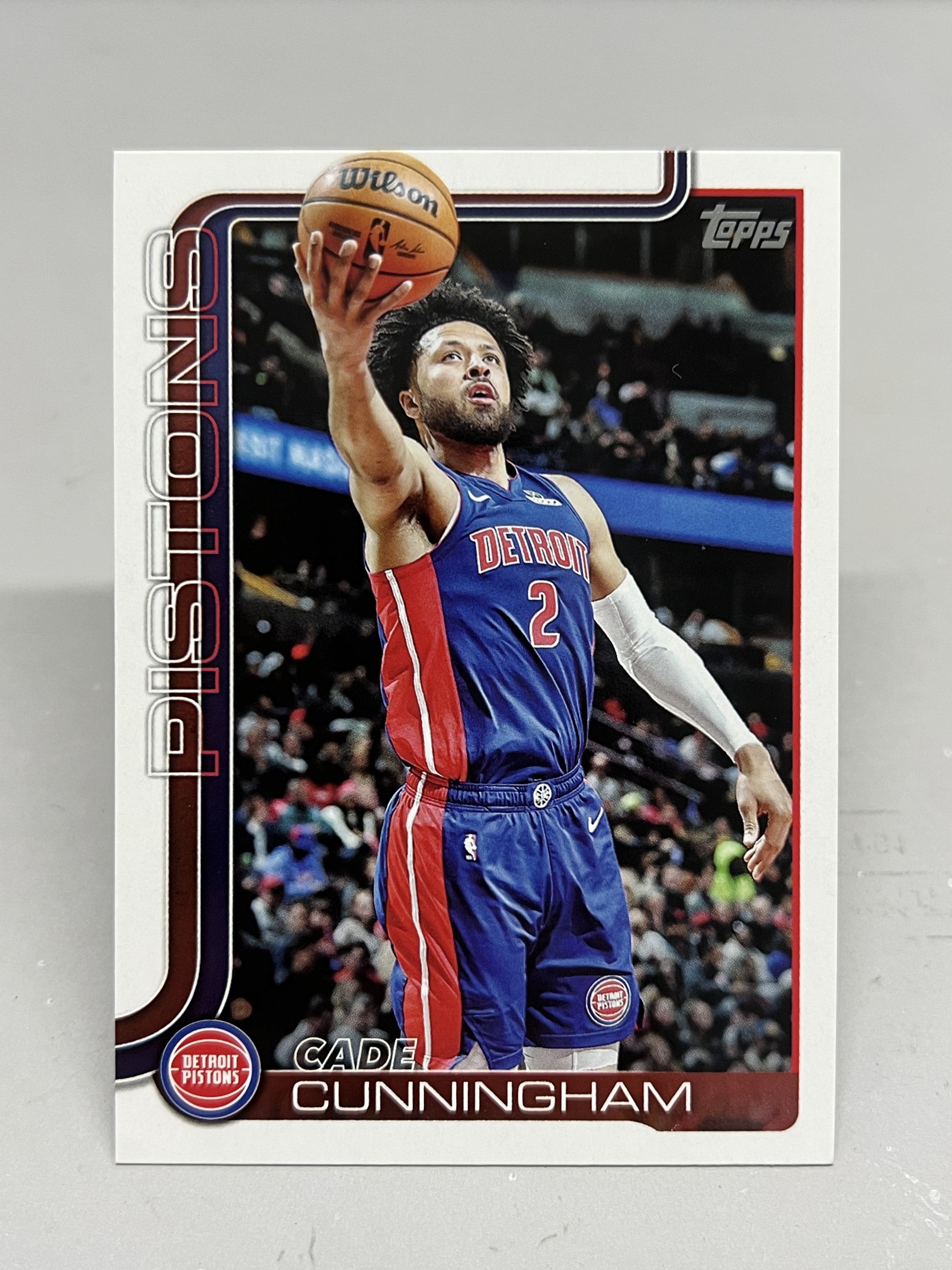 2025 Topps Flagship Cade Cunningham【挂机拍卖】坎宁安 CC 活塞 #40 卡品如图 收藏 如图
