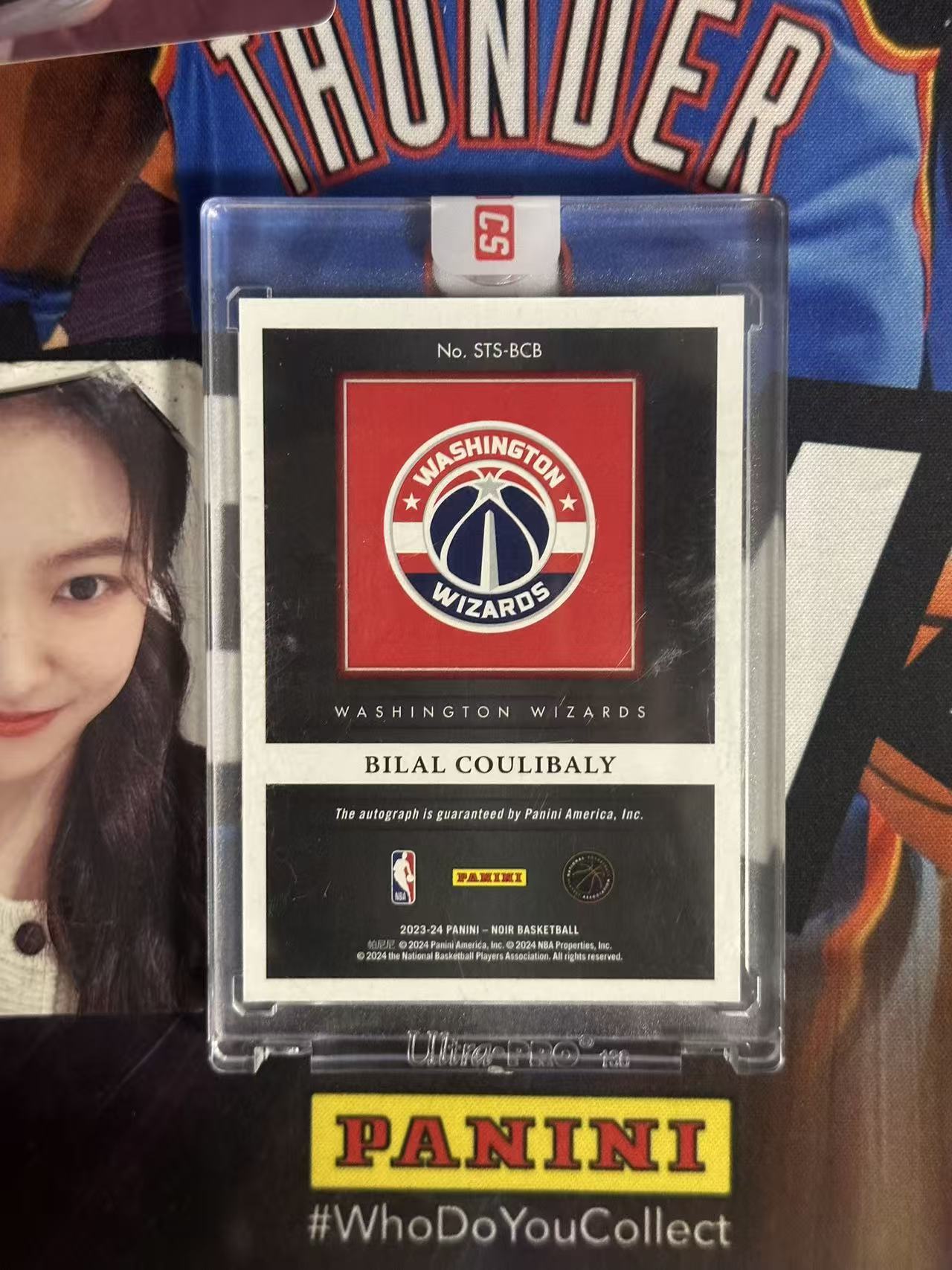 2023-24 Panini Noir Bilal Coulibaly RC 【小猪包代卖】奇才 新秀 库利巴利 99编 签字 卡签 走秀 时刻 入场 大比例 原封砖 萨尔