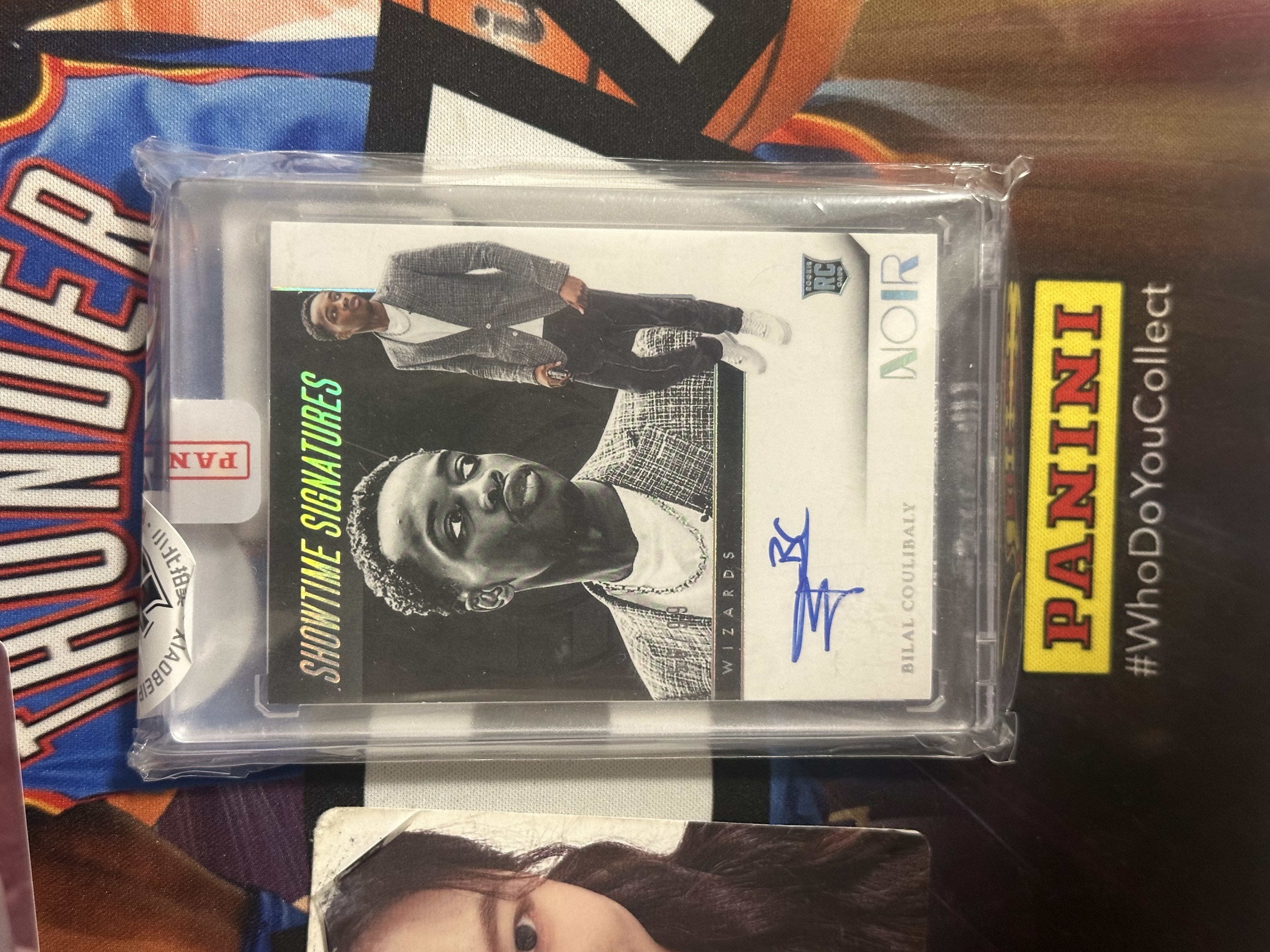 2023-24 Panini Noir Bilal Coulibaly RC 【小猪包代卖】奇才 新秀 库利巴利 99编 签字 卡签 走秀 时刻 入场 大比例 原封砖 萨尔