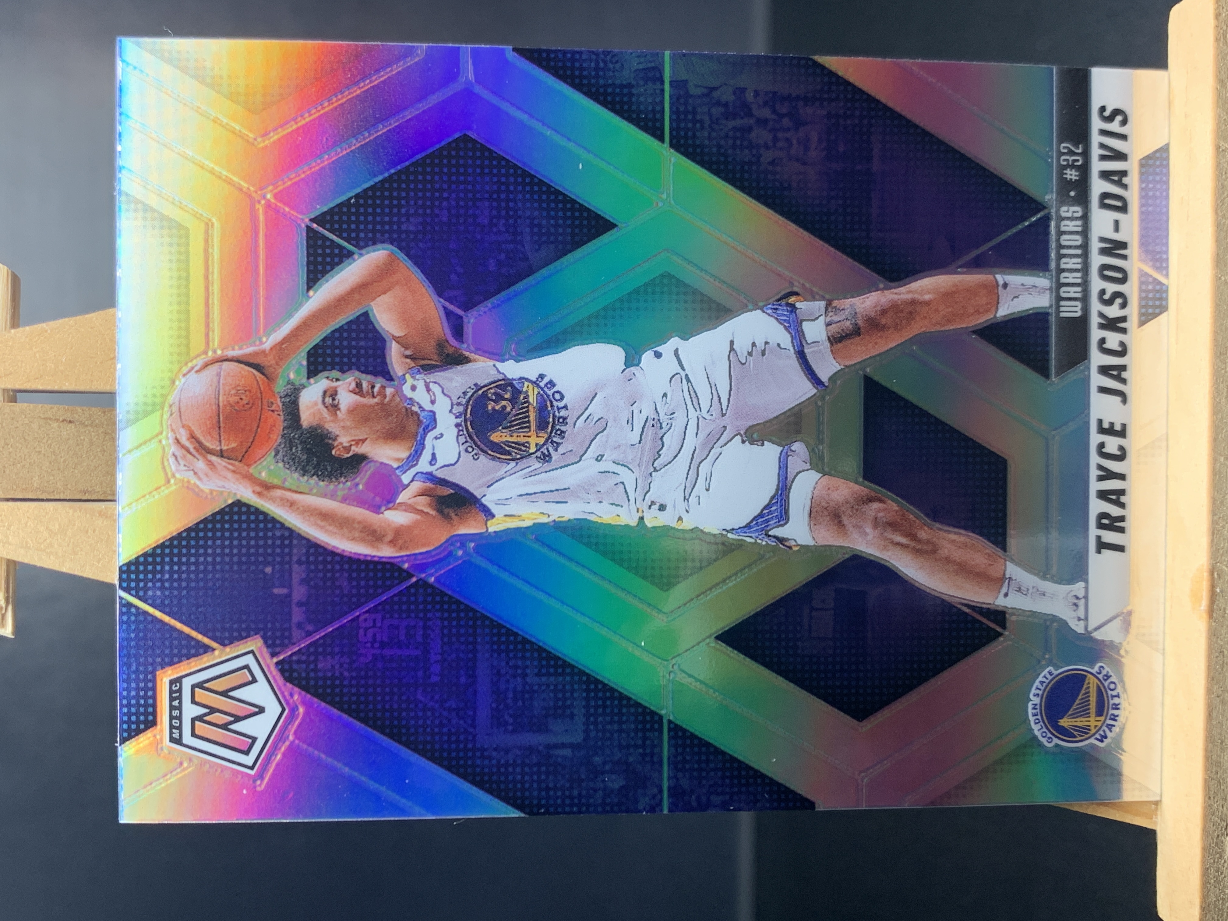 (A3) 2024-25 PANINI 马赛克系列 折射 特雷斯 杰克逊 戴维斯 勇士 实卡好看 收藏凑套必备 卡品如图 !!!