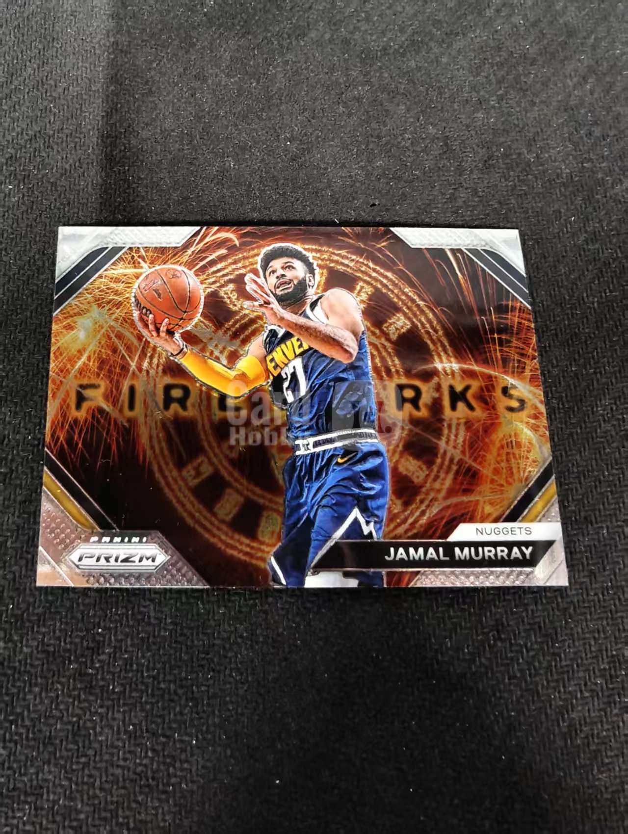 【可合并,不累计】2023-24 Panini Prizm Jamal Murray 贾马尔 穆雷 掘金 烟花特卡 PZ 不保卡品 介意勿拍 #25