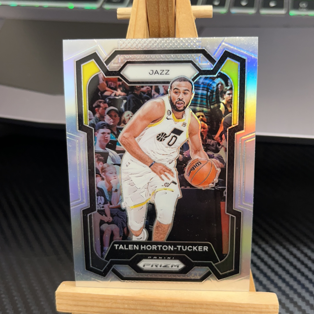 2023-24 Panini Prizm Talen Horton-Tucker 塔克 爵士 银折 折射 prizm系列 pz 卡品如图 凑图必备 值得收藏!免费代卖!