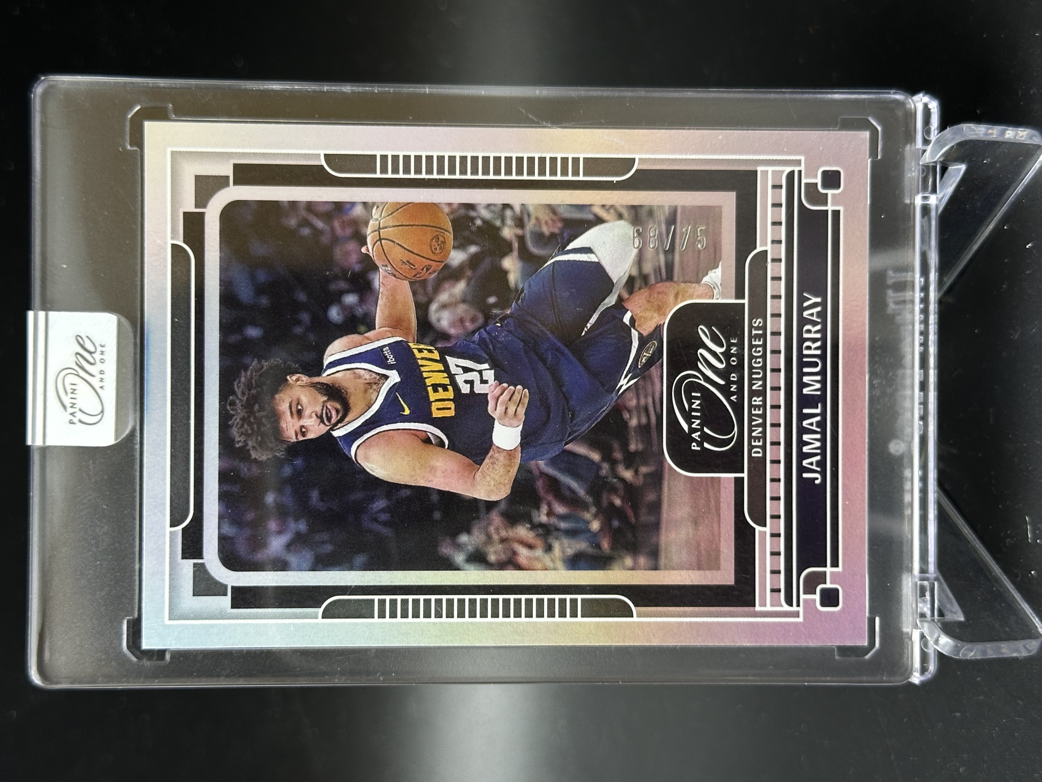 2024-25 Panini One and One Jamal Murray 【小黄拍卖】OAO 穆雷 掘金 base 68/75编 原封砖「汉堡王」