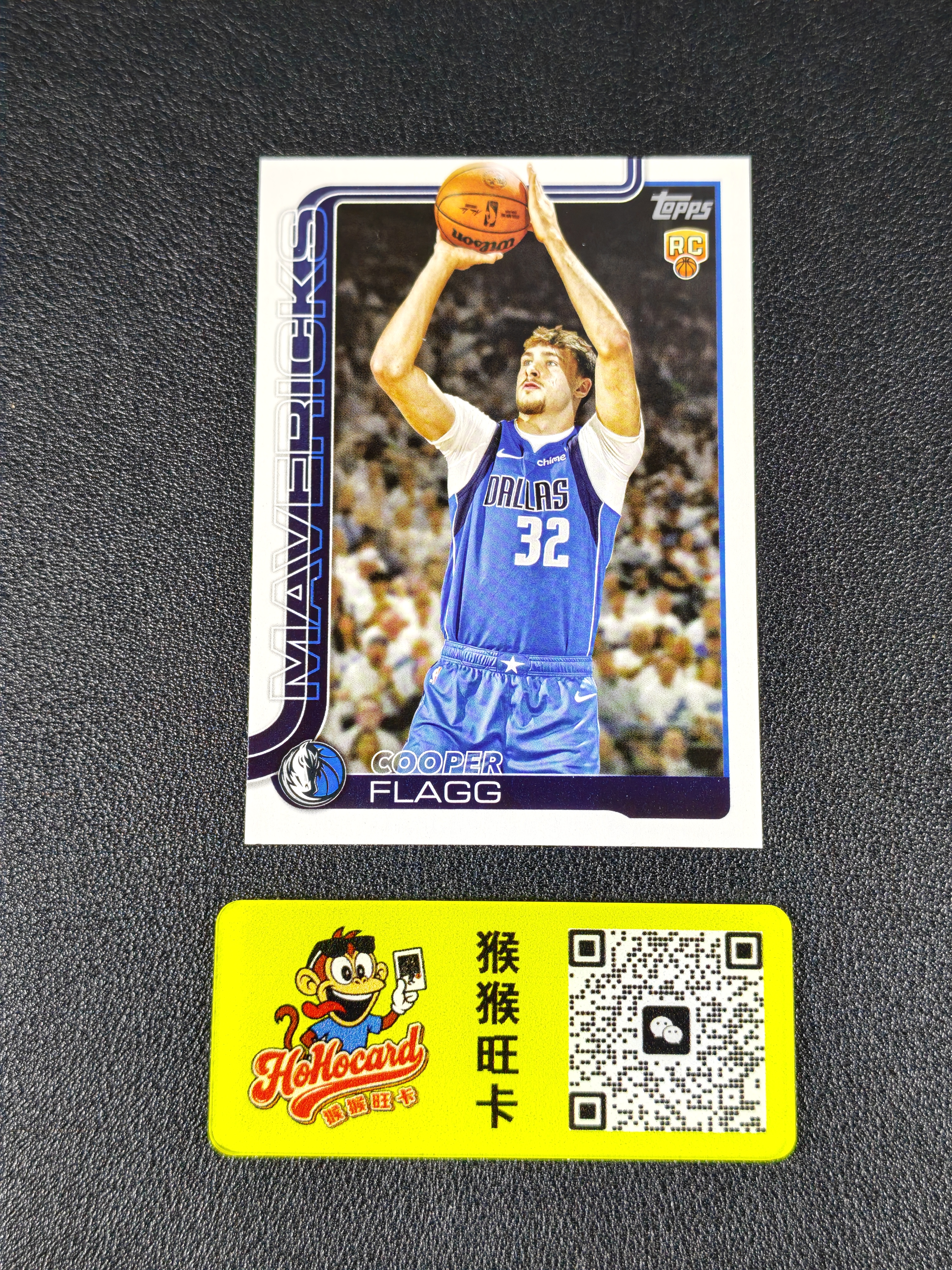 2025-26 Topps flagship Cooper Flagg RC 【猴猴旺卡】独行侠 库珀 弗拉格 竖版base 新秀 卡品如图 接代拍 b2 【阿龙】