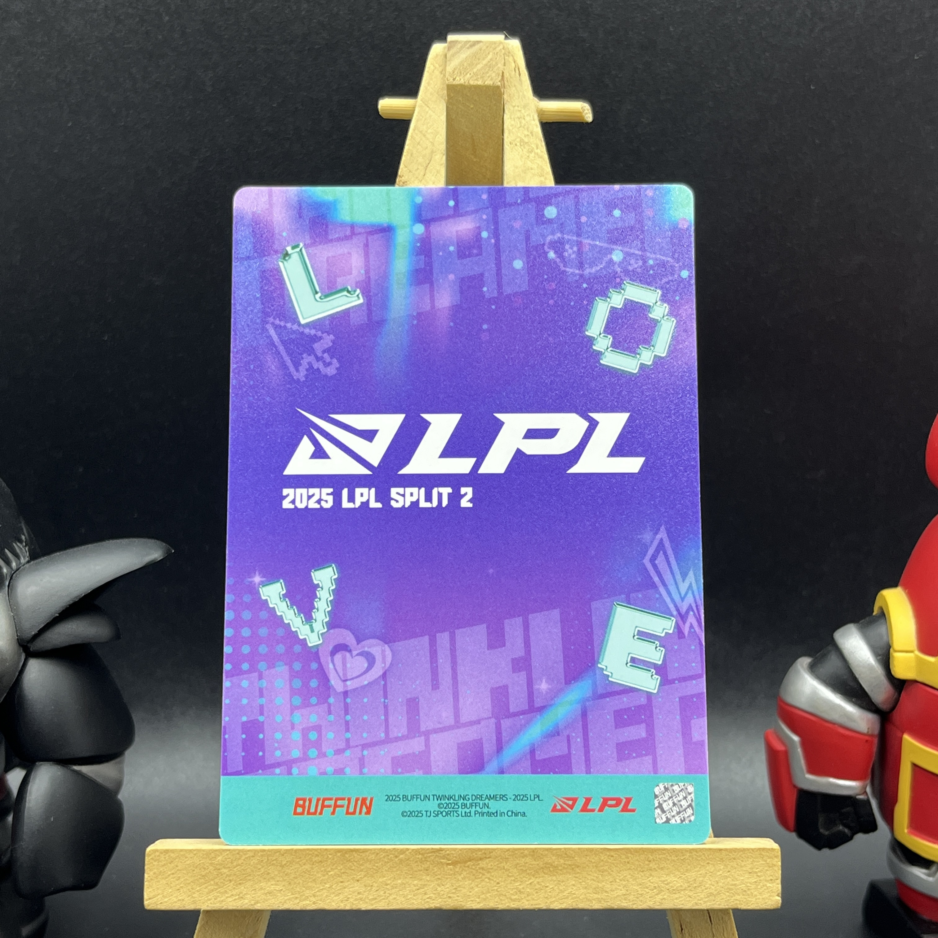【KabuDa不累计】2025 Buffun 不凡玩品 英雄联盟 星火逐梦 LPL 选手卡 LGD Meteor 人生四格特卡 白