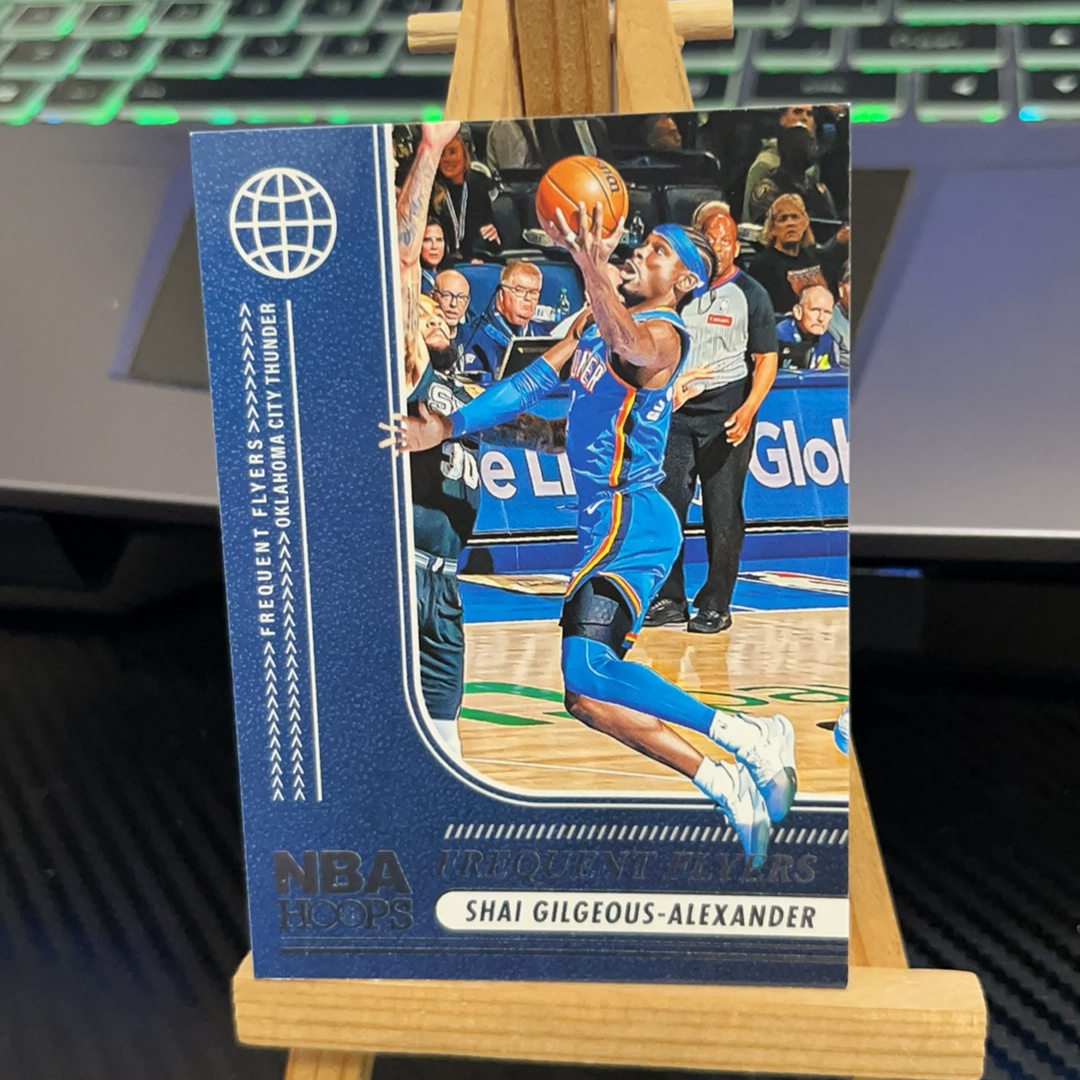 2024-25 Panini NBA Hoops Shai Gilgeous-Alexander 亚历山大 雷霆 SGA hoops系列 卡品如图 凑图必备 值得收藏!免费代卖!
