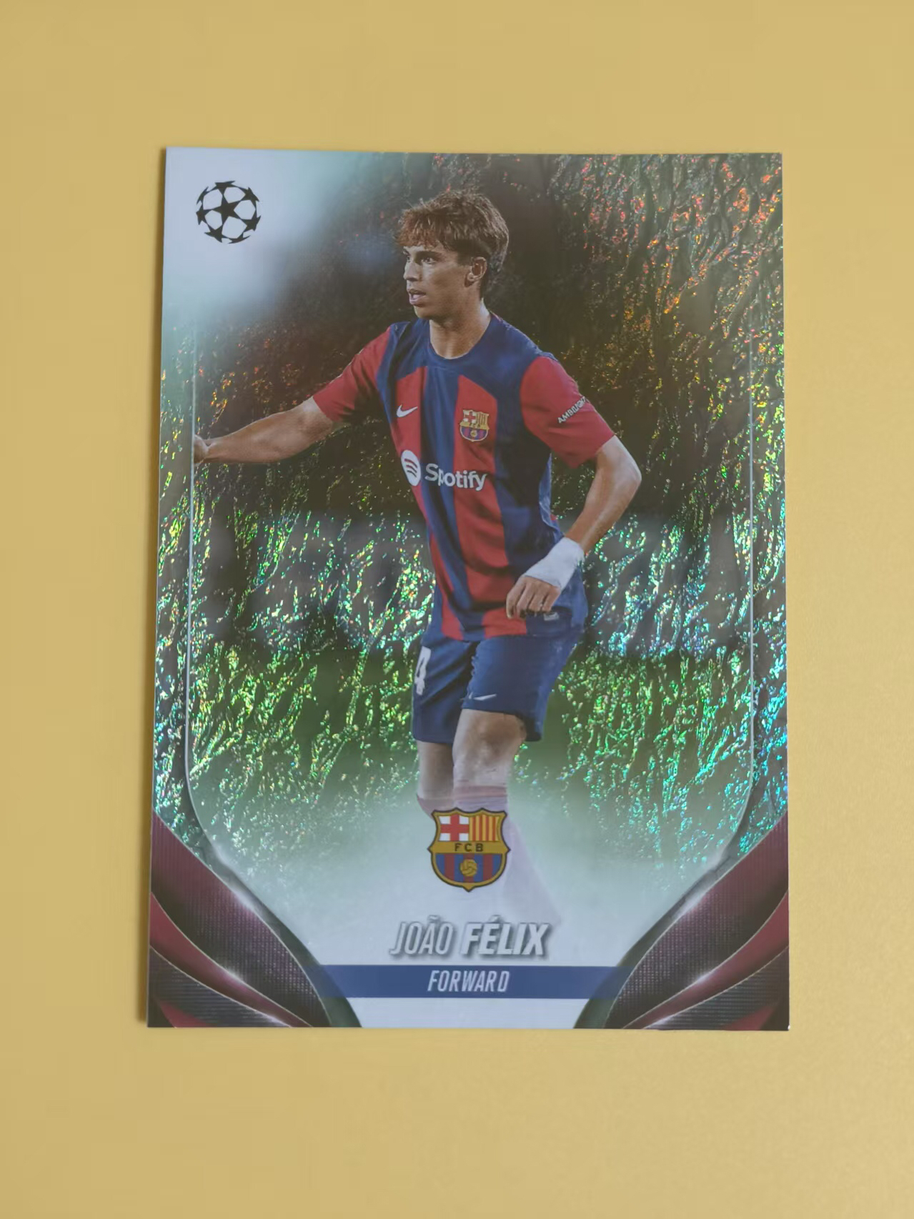 2023-24 Topps ucc Joao Felix topps ucc 欧战 碧玉 巴萨 菲利克斯