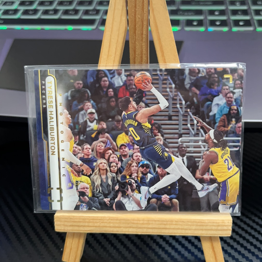 2022-23 Panini PaniniPhotoGenicNBA Tyrese Haliburton 哈利伯顿 步行者 上镜系列 卡品如图 瑕疵看图 凑图必备 值得收藏!