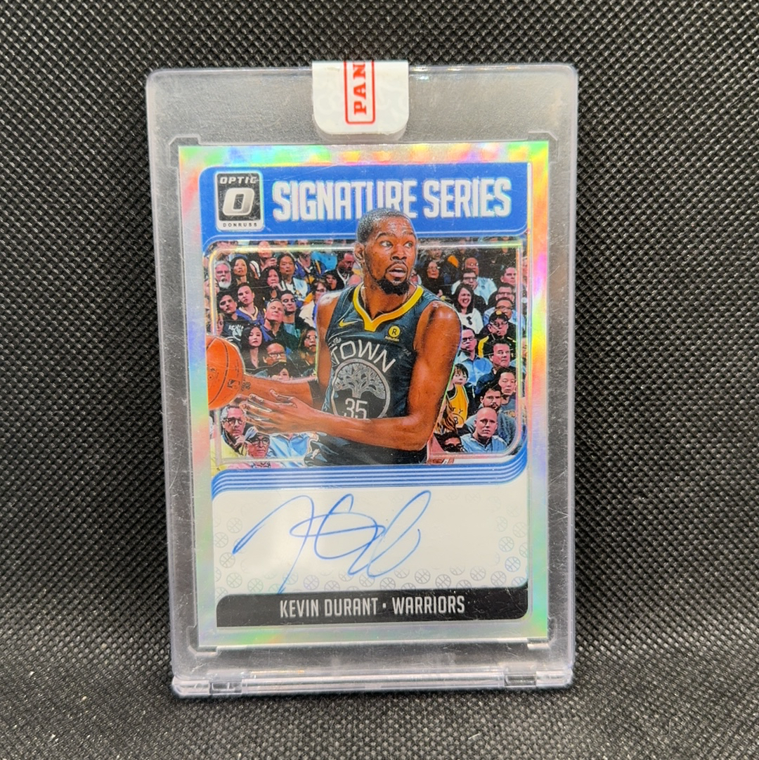 【Roseee代卖】2018-19 Panini Donruss Kevin Durant 杜蕾斯OP 凯文杜兰特 死神 KD 签字 卡签 银折 瑞昭