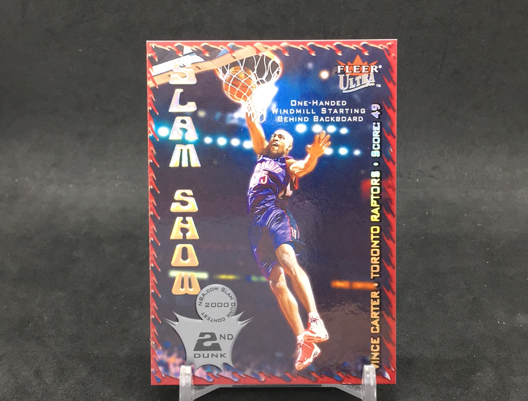 【DC拍卖】11.21 ULTRA 大比例特卡 经典老特 实卡美如画 四大分卫之一 名人堂巨星 NBA历史最强扣将 半人半神 文斯 卡特