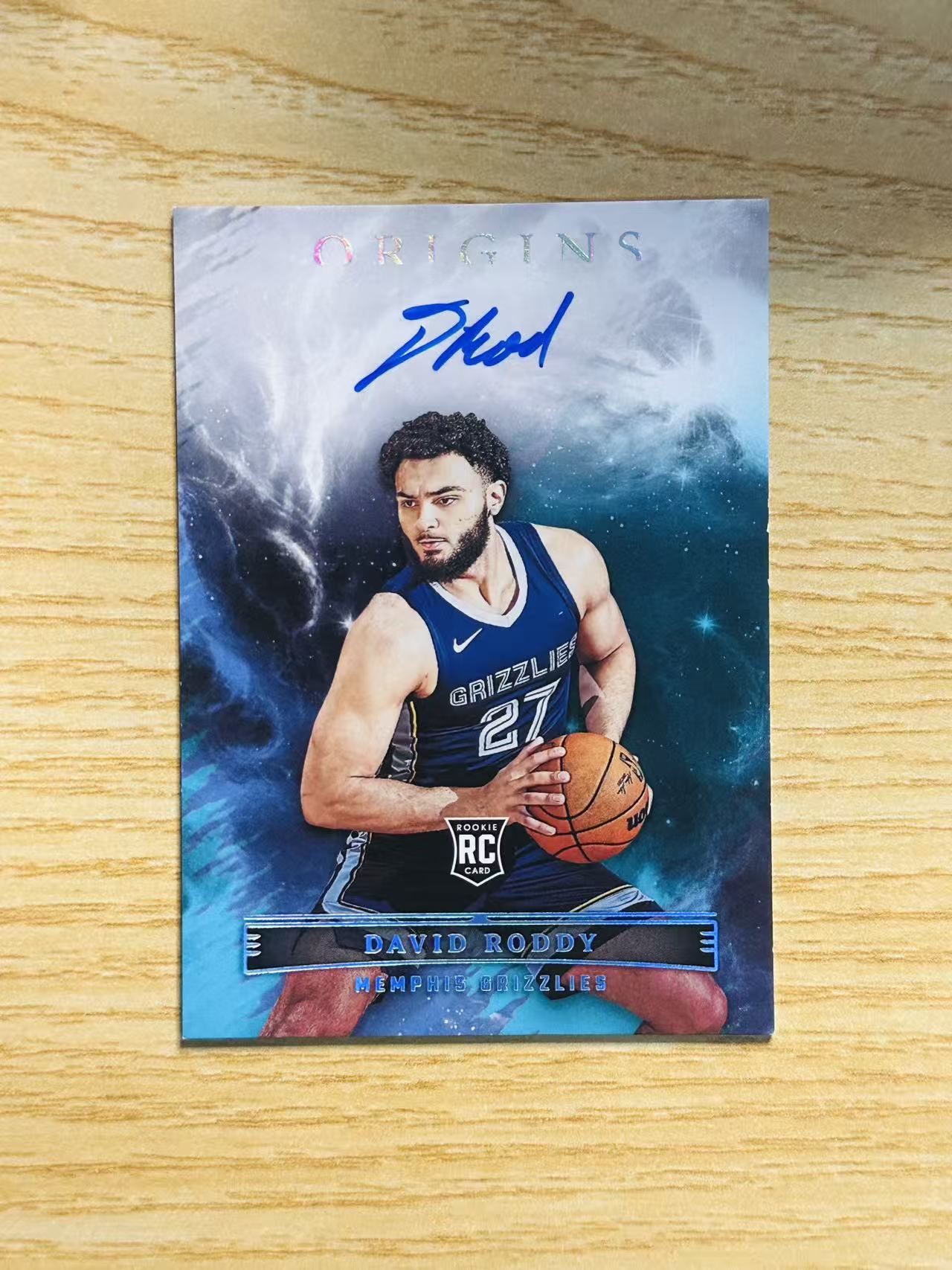 2022-23 Panini Origins David Roddy RC 大卫 罗迪 起源 灰熊 签字 卡签 新秀