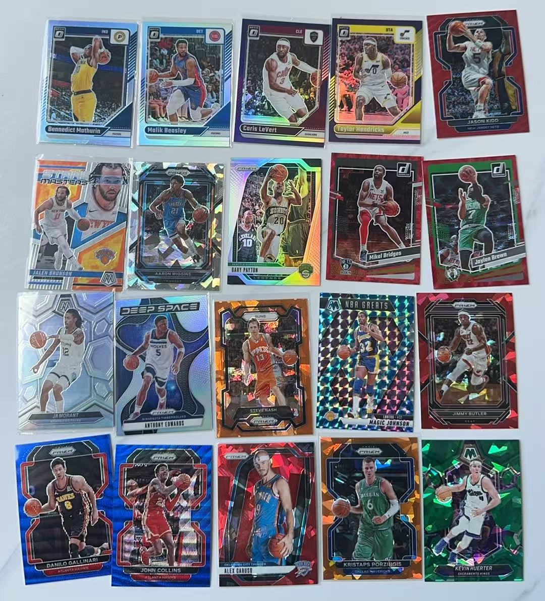 多年份 多系列 莫兰特/爱德华兹/巴特勒等20张折射 特卡 baseLOT 银折 碎冰折 马赛克折各种折 lot 打包 不保卡品
