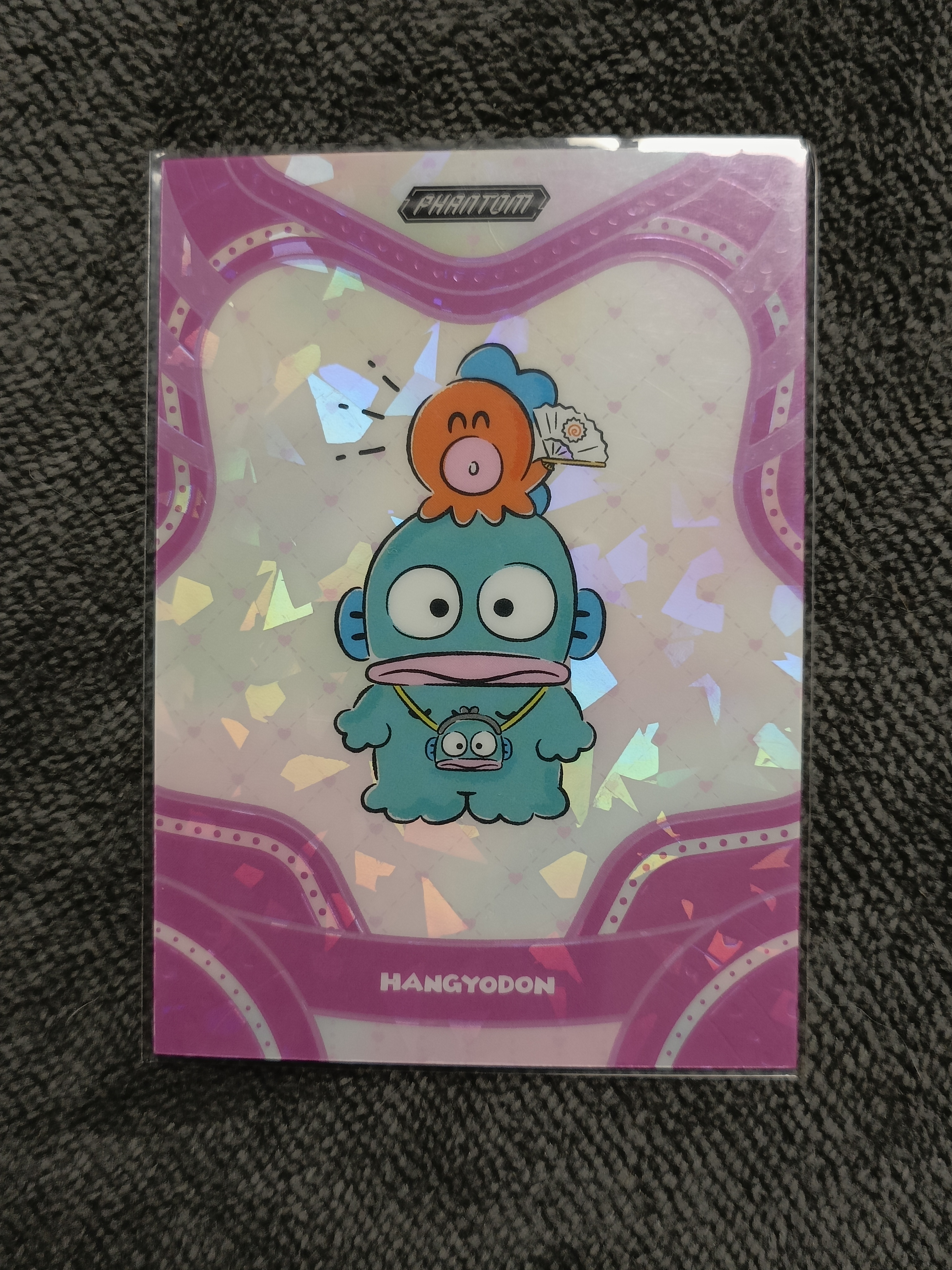 2023 Kakawow PHANTOM 三丽鸥家族系列收藏卡 HANGYODON 半鱼人 【谦谦拍卖】PSA-IPU-36 紫折 014/115编 秋鹿