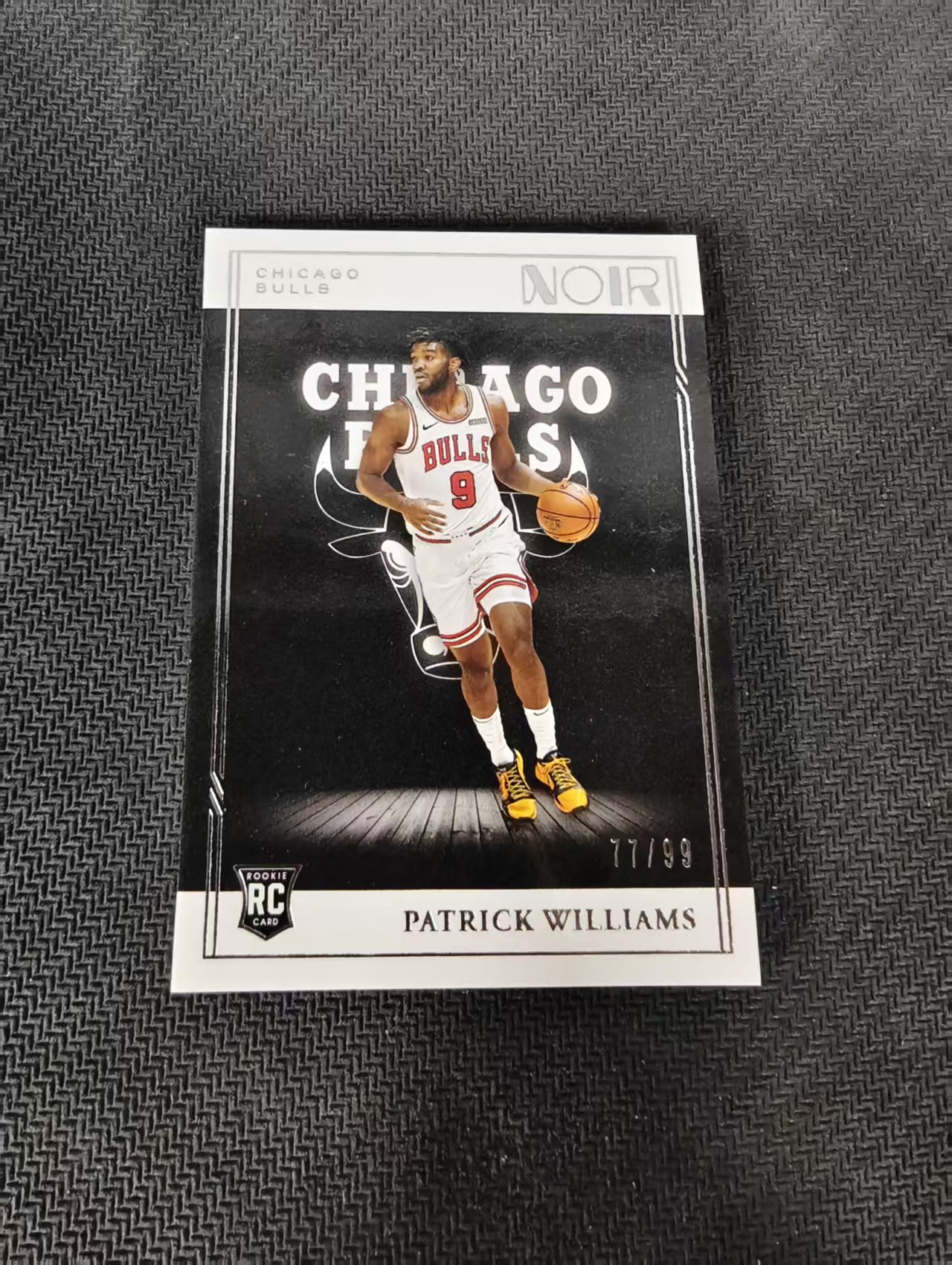 【可合并,不累计】2020-21 Panini Noir Patrick Williams RC 公牛 新秀 帕特里克 威廉姆斯 99编 诺尔