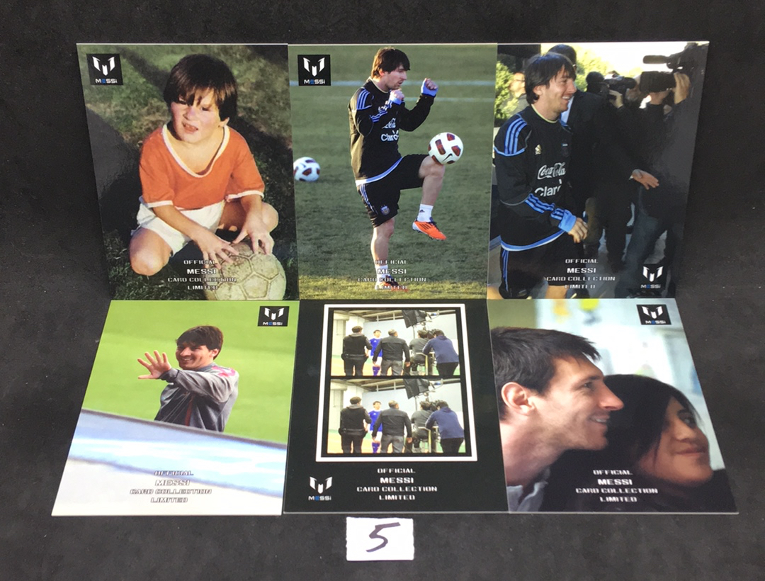 【DC拍卖】11.16 小科比 经典高端系列LOT6 ICONS OFFICIAL MESSI CARD COLLECTION 世界杯冠军阿根廷核心领袖 传奇巨星 莱昂内尔 梅西 凑套必备