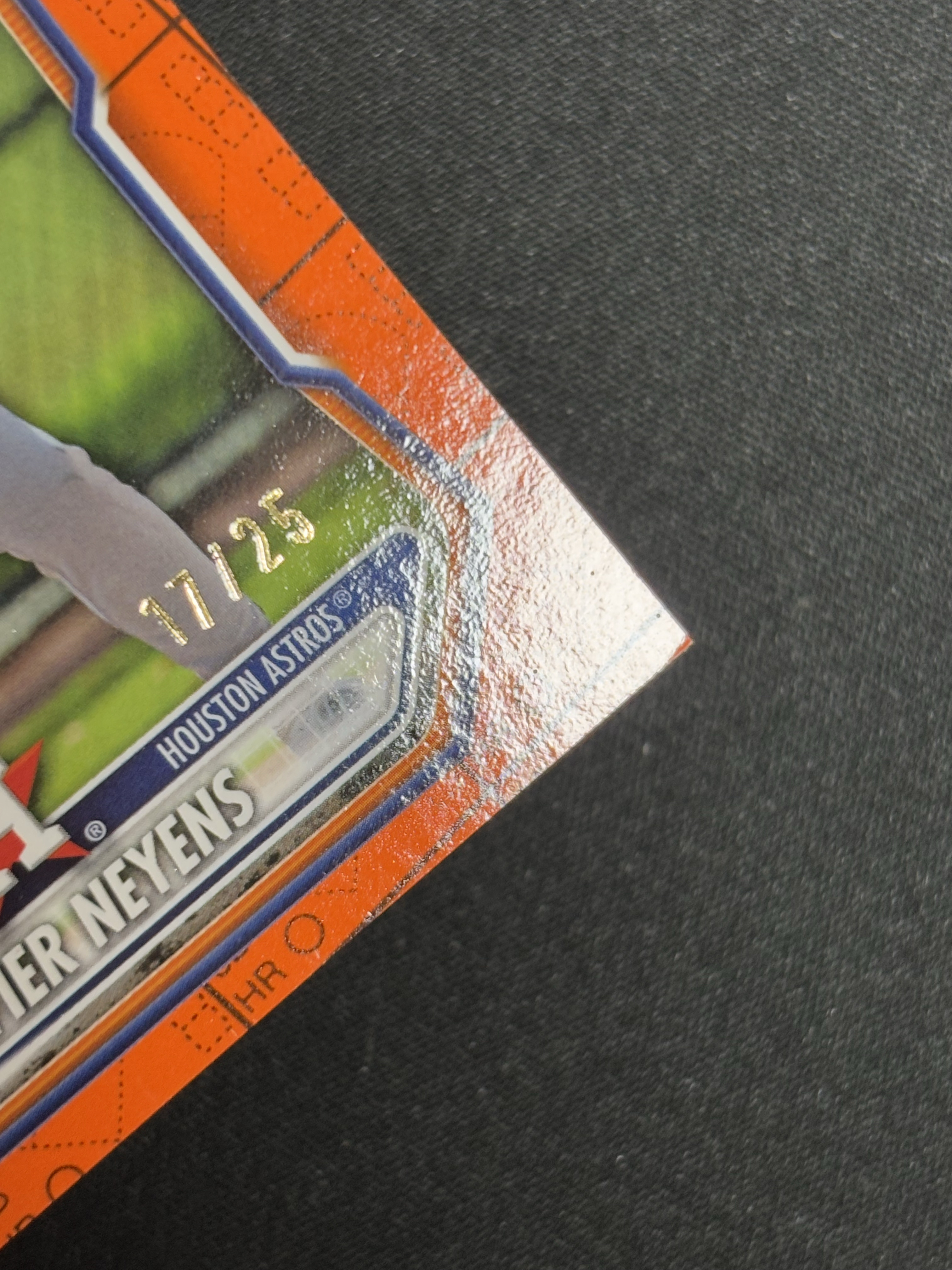 2026 Topps Bowman Xavier Neyens 棒球 MLB休斯顿太空人 泽维尔 内恩斯 橙折 17/25编 卡品如图 - 红豆