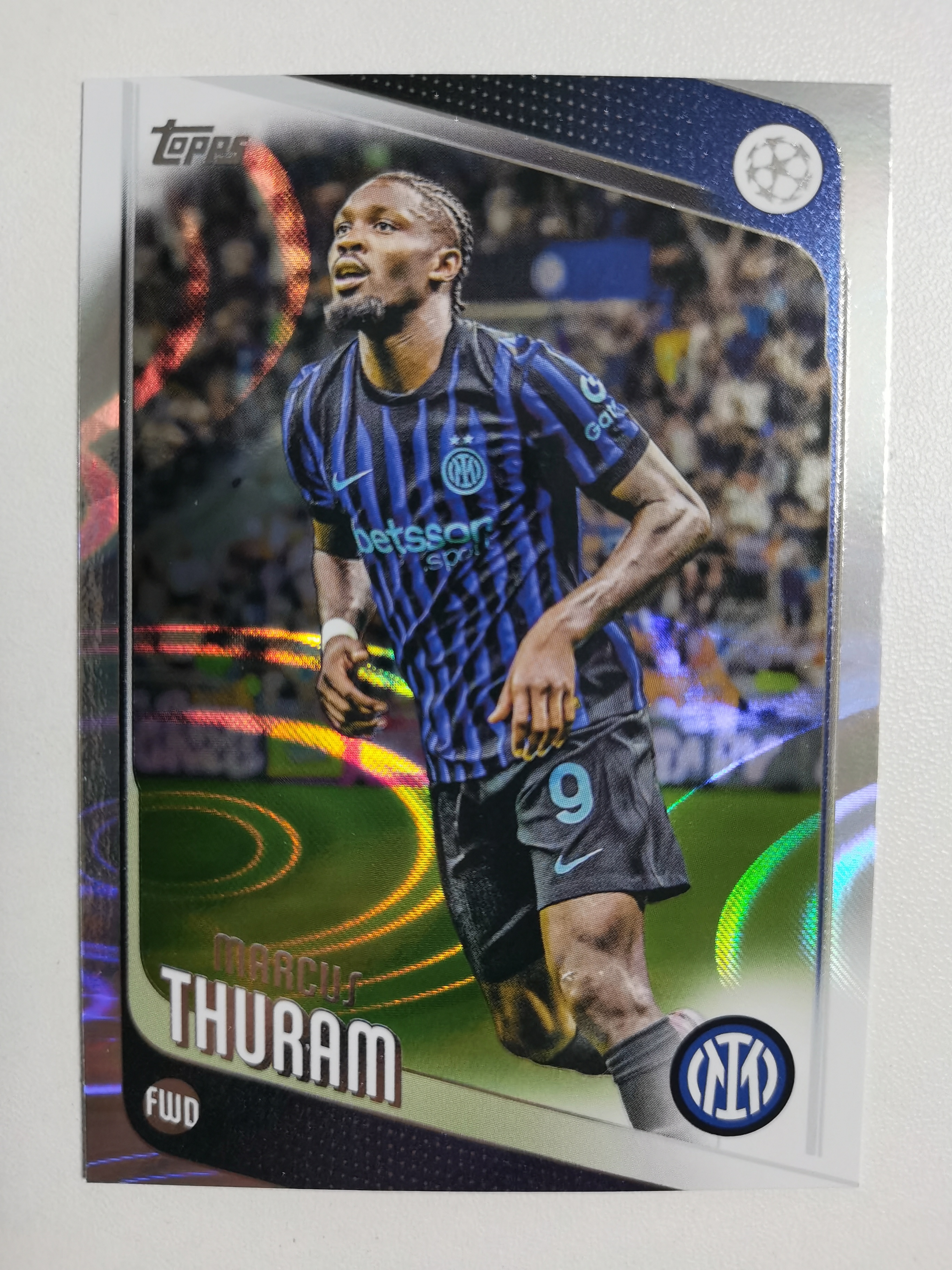 2026 Topps Topps Marcus Thuram 马库斯图拉姆 国米 欧冠竞技场 折射 收藏凑套 卡品如图 免费代拍(XS011)