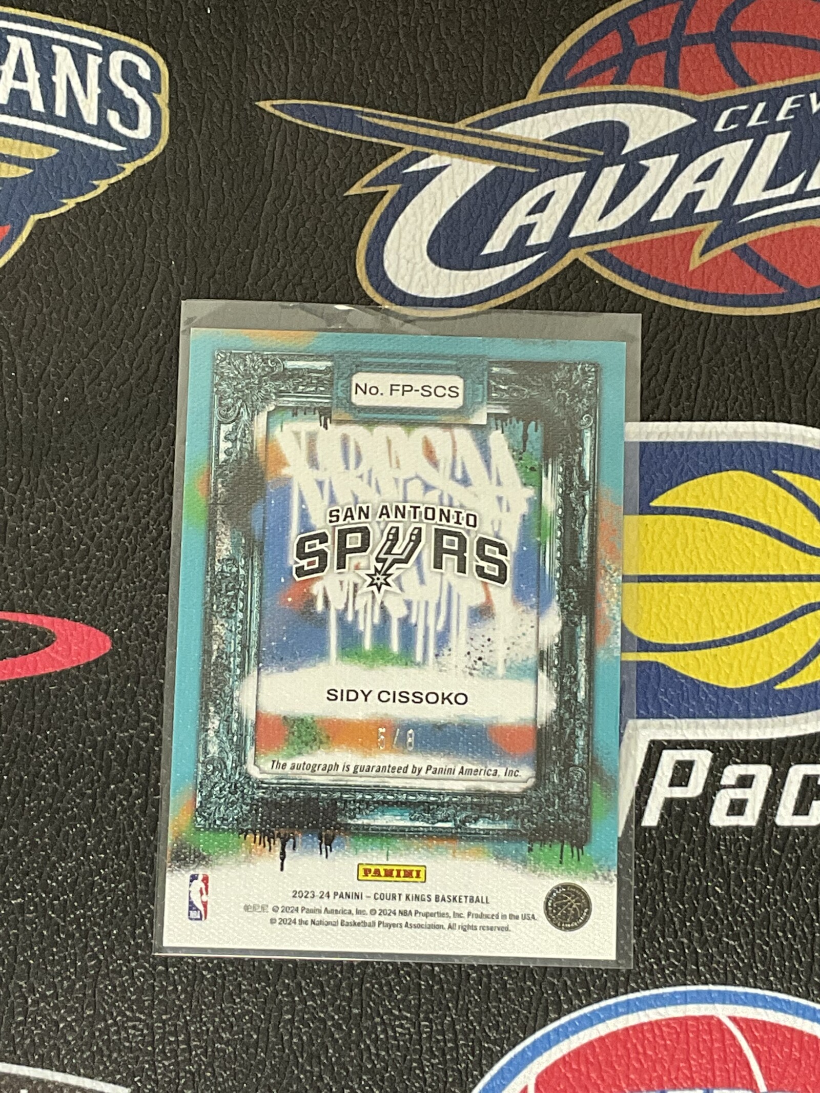 【大树营免费代卖】油画 赛迪 西索科 马刺 新秀 8编 签字 全明星水平 收藏必备 卡品如图 瑕疵如图 #绒