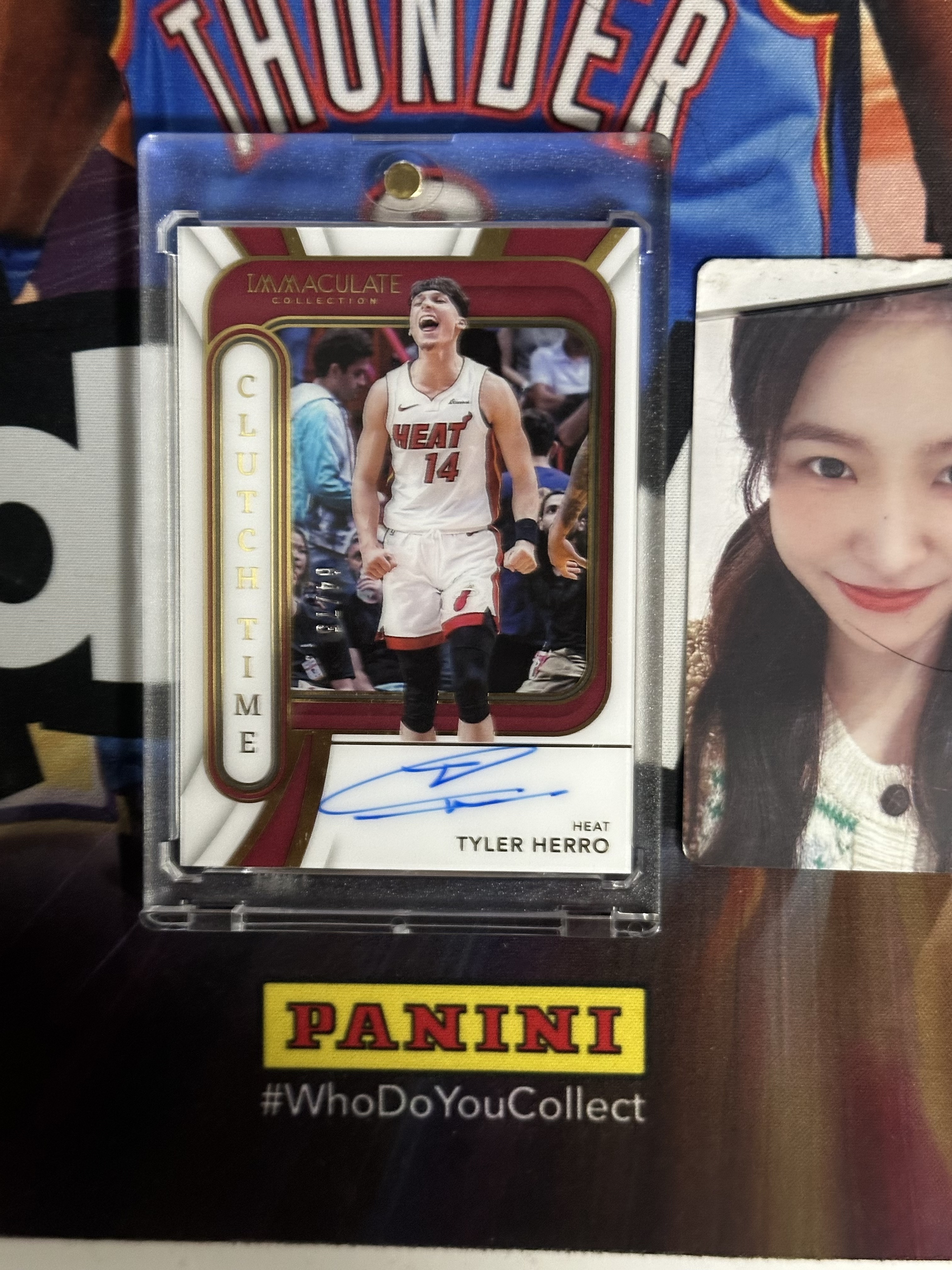 2023-24 Panini Immaculate Tyler Herro 【小猪包代卖】热火 75编 希罗 clutch time 关键时刻 签字 卡签 镜面 特卡 微瑕