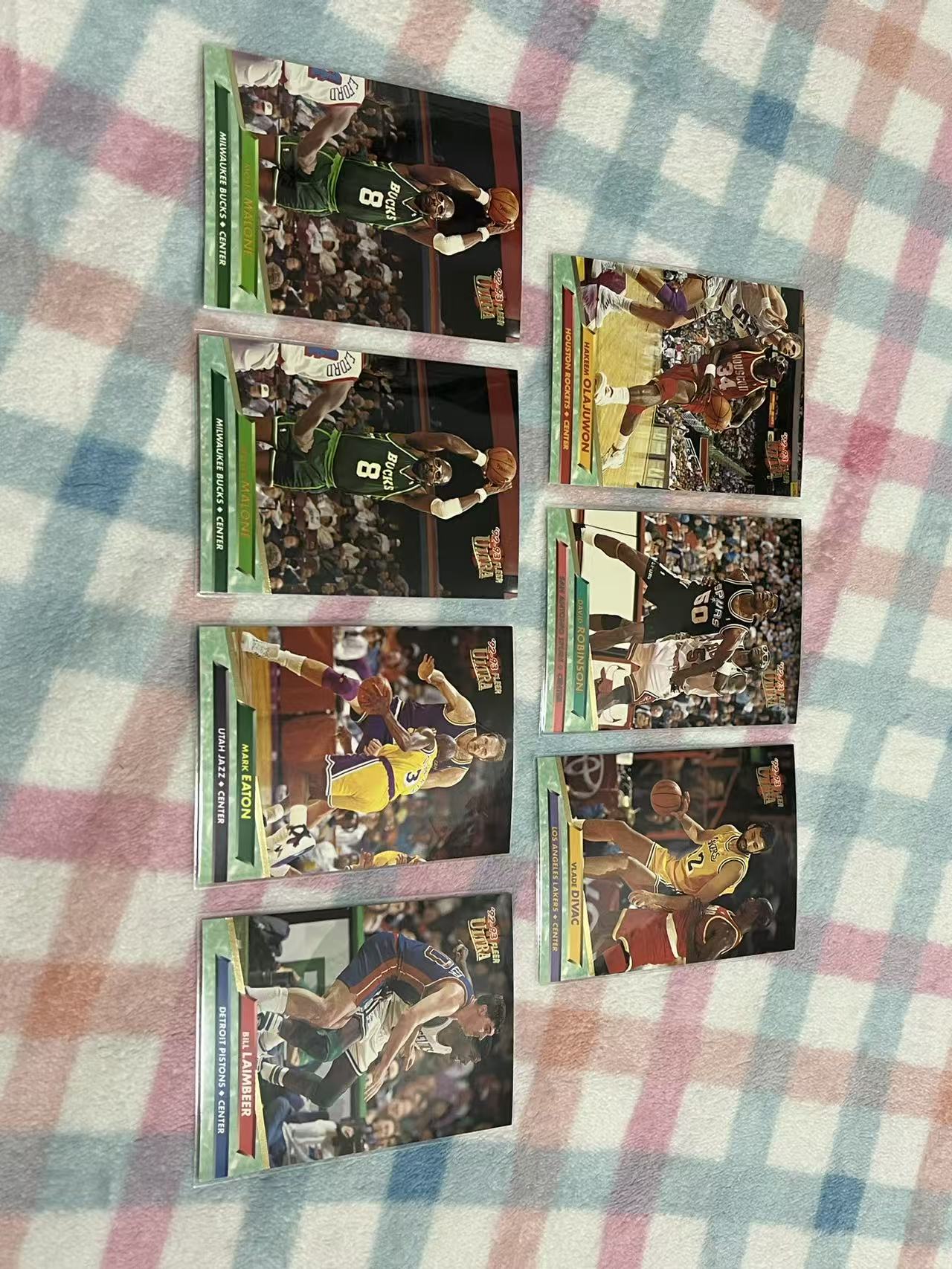 1992 Fleer Ultra 45张打包 奥拉朱旺 雷吉米勒 大卫罗宾逊 以赛亚托马斯 卡尔马龙 斯托克顿 德雷克斯勒等【老卡 老特】#780