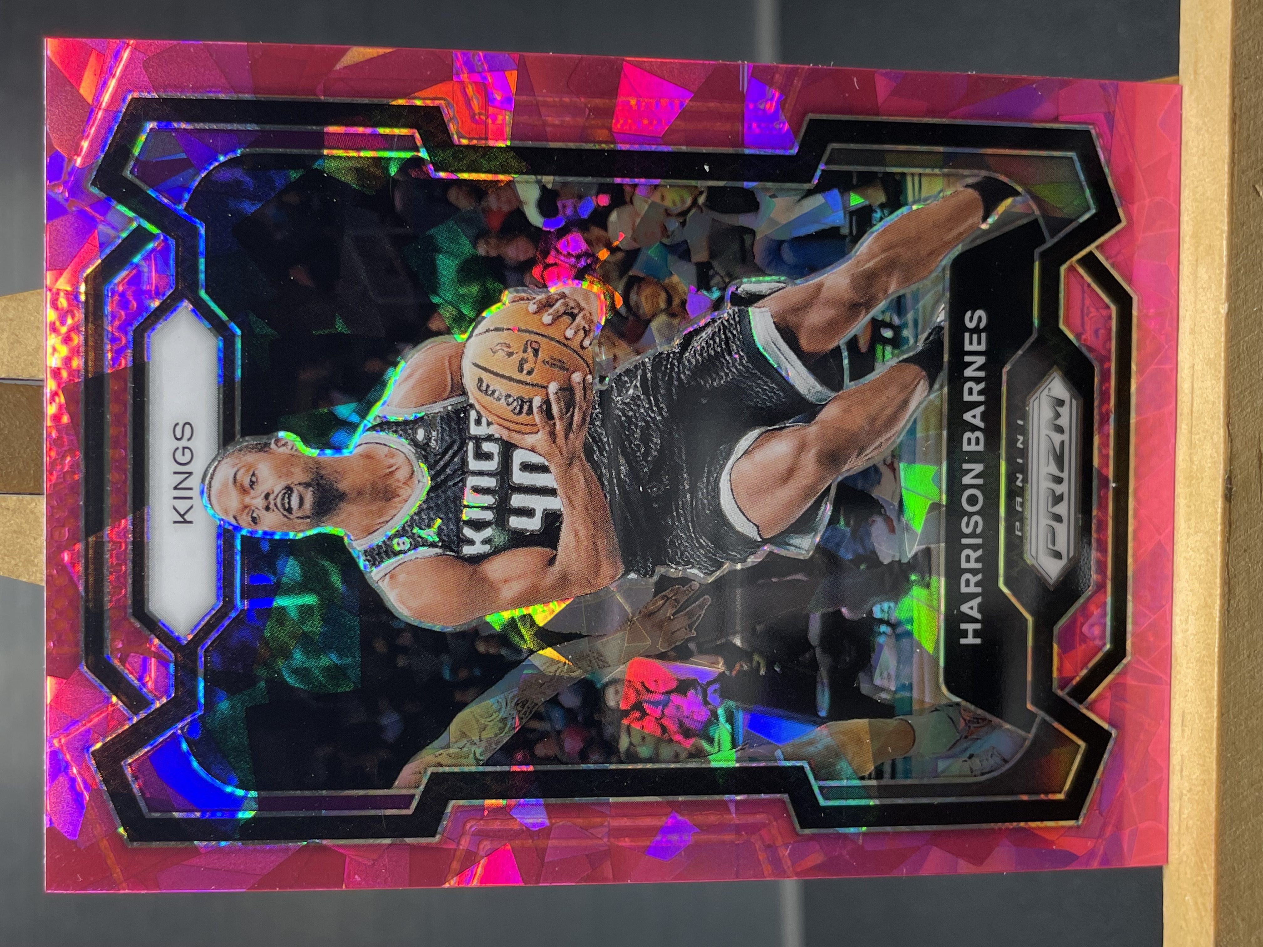 (A11) 2023-24 PANINI PRIZM 粉碎冰 哈里森 巴恩斯  国王  近期大热球星  收藏凑套必备 卡品如图 ！！！