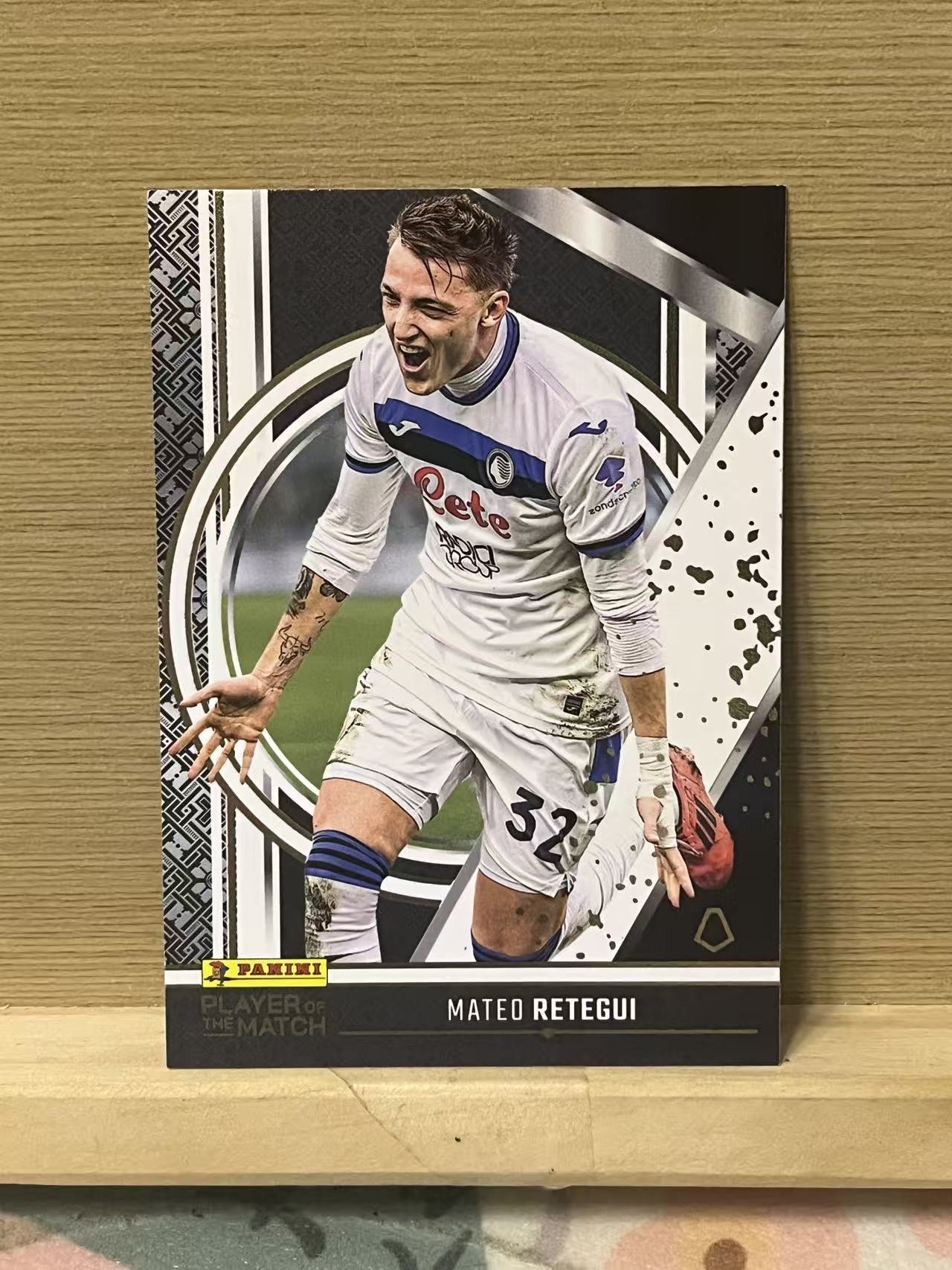 2025 Panini Player Of The Match mateo retegui 马特奥 雷特吉 亚特兰大 意甲 MVP盒 实卡精美 卡品如图 A33
