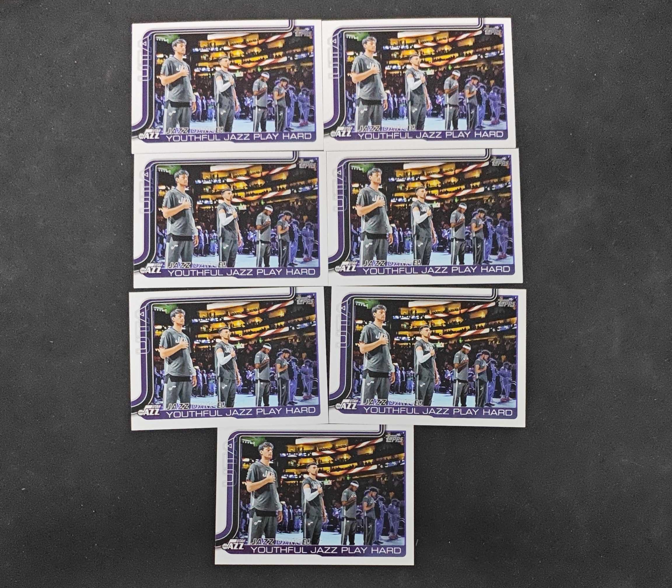 2025-26 Topps Flagship Utah Jazz 【SC拍卖】爵士 团队能量 base lot 收藏必备(sin哥)