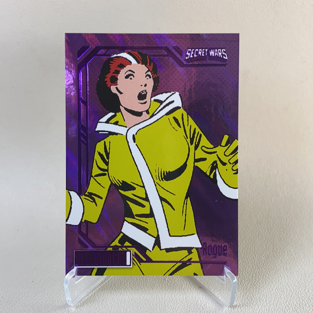 【弈卡代拍】 2023 Upper Deck Marvel 漫威 MCU Allegiance 忠诚 秘密战争 特卡 紫折 罗刹女 Rogue 82/99编 品相如图 凑套必备 糖醋鱼