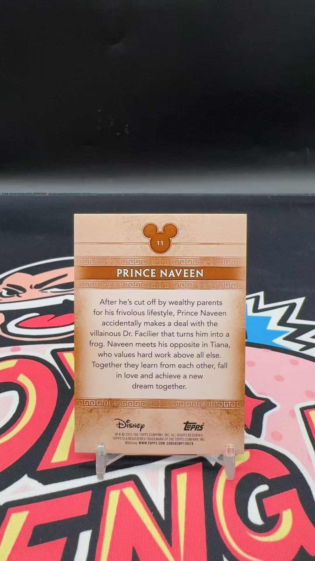 【玩具坑】2025 Topps Disney Mint 迪士尼 TC 绿折 75编 #11 prince naveen